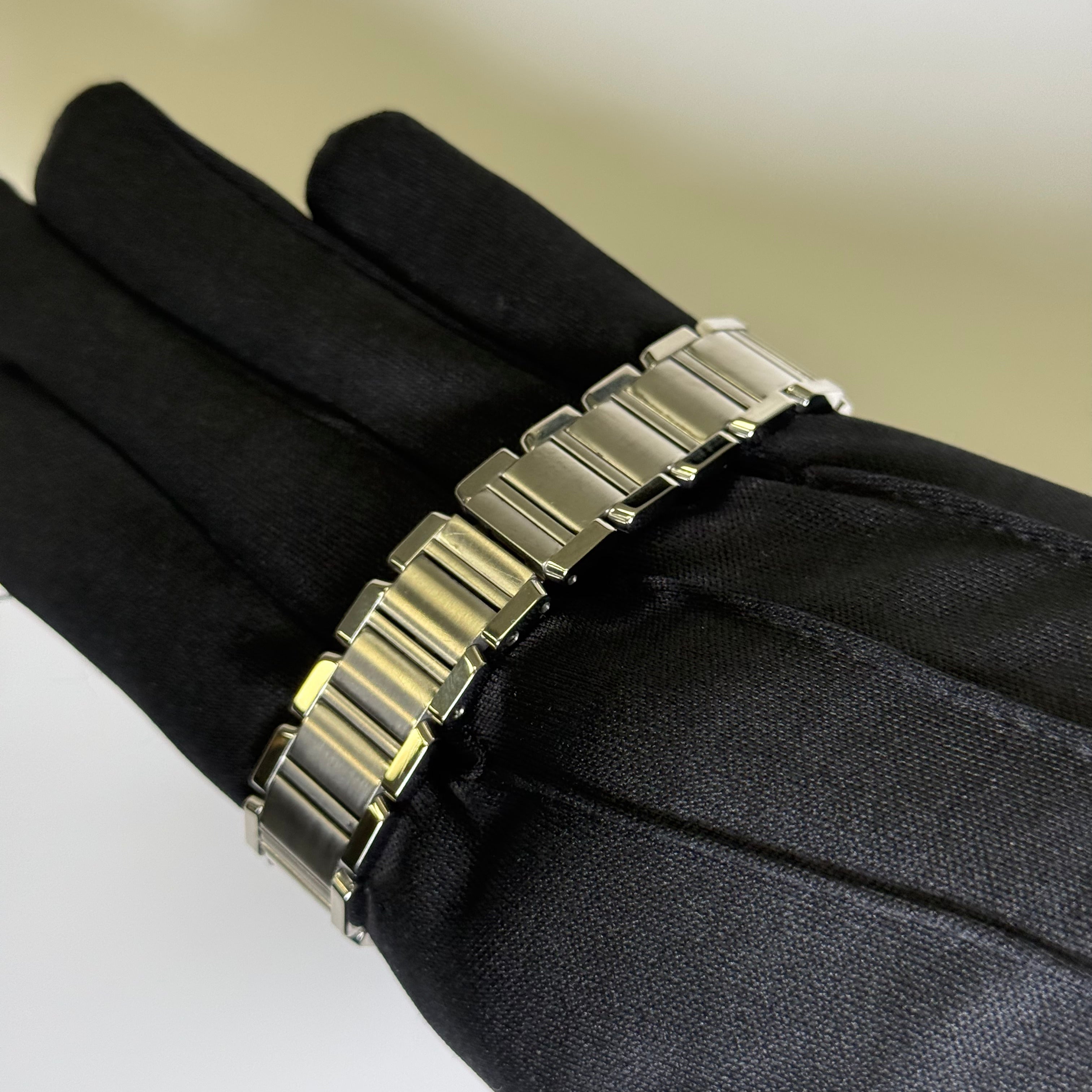 Cartier Tank 20mm Ivory Dial Watch Ref# W51008Q3