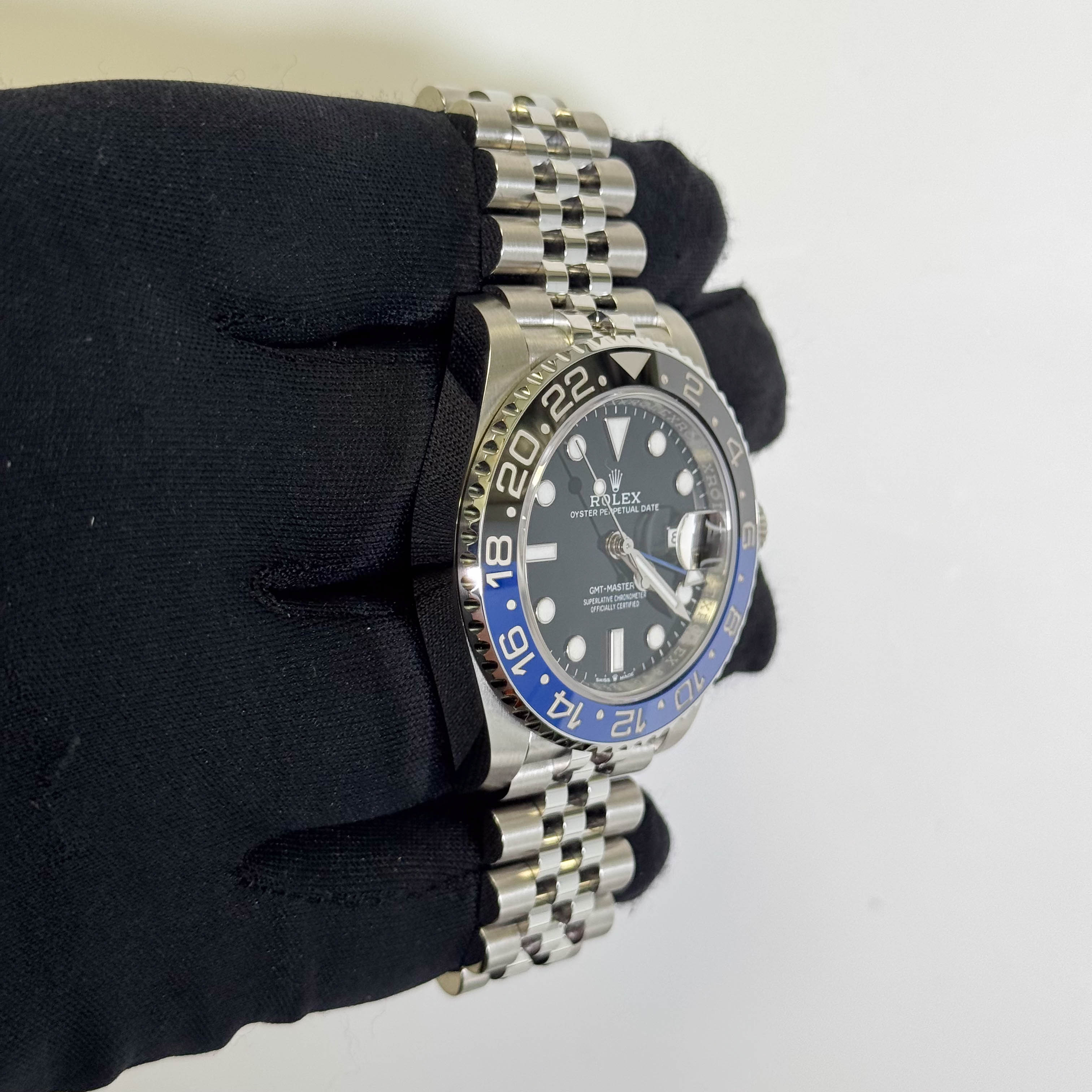 Rolex GMT-Master II 40mm Black Dial Watch Ref# 126710BLNR