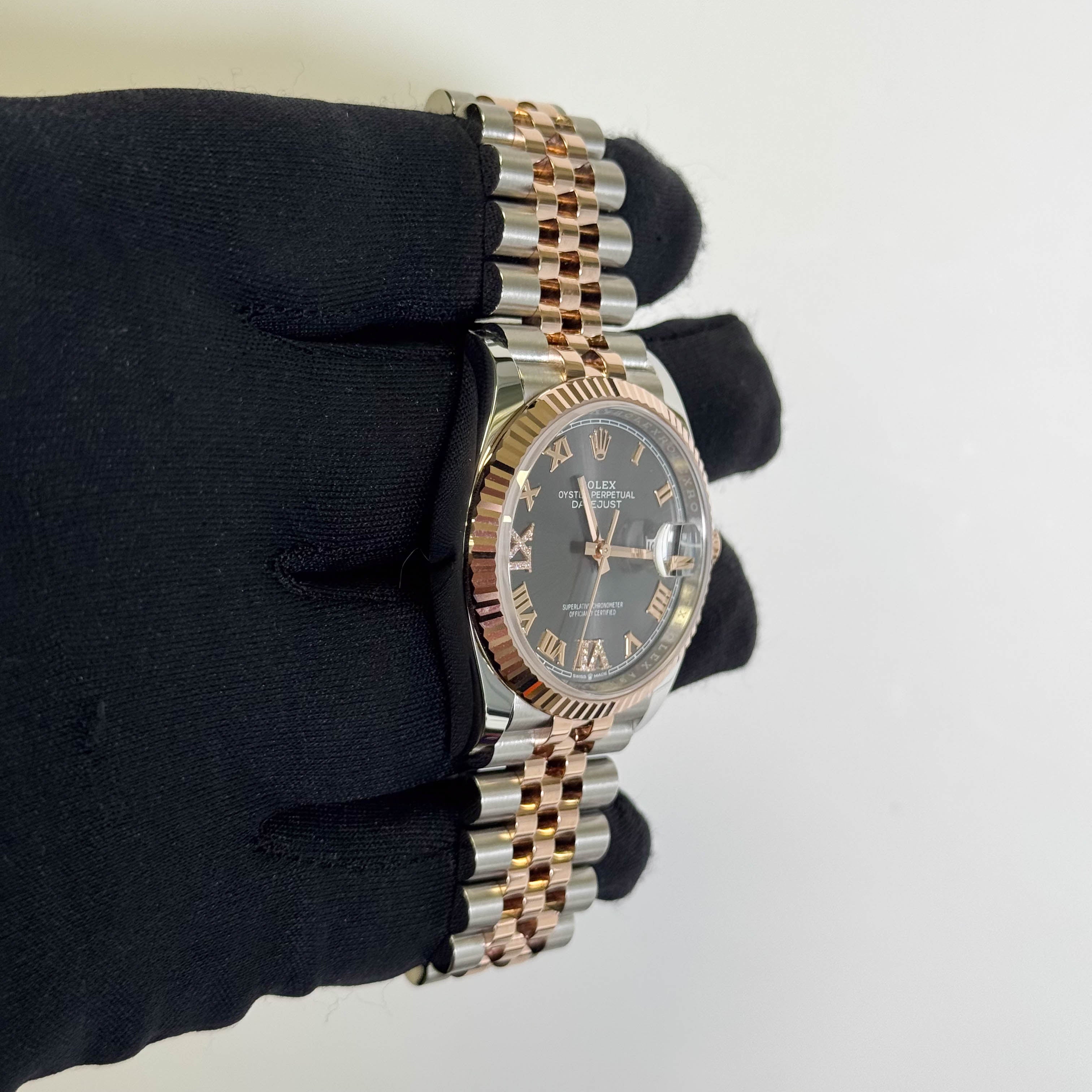 Rolex Datejust 36mm Rhodium Dial Watch Ref# 126231