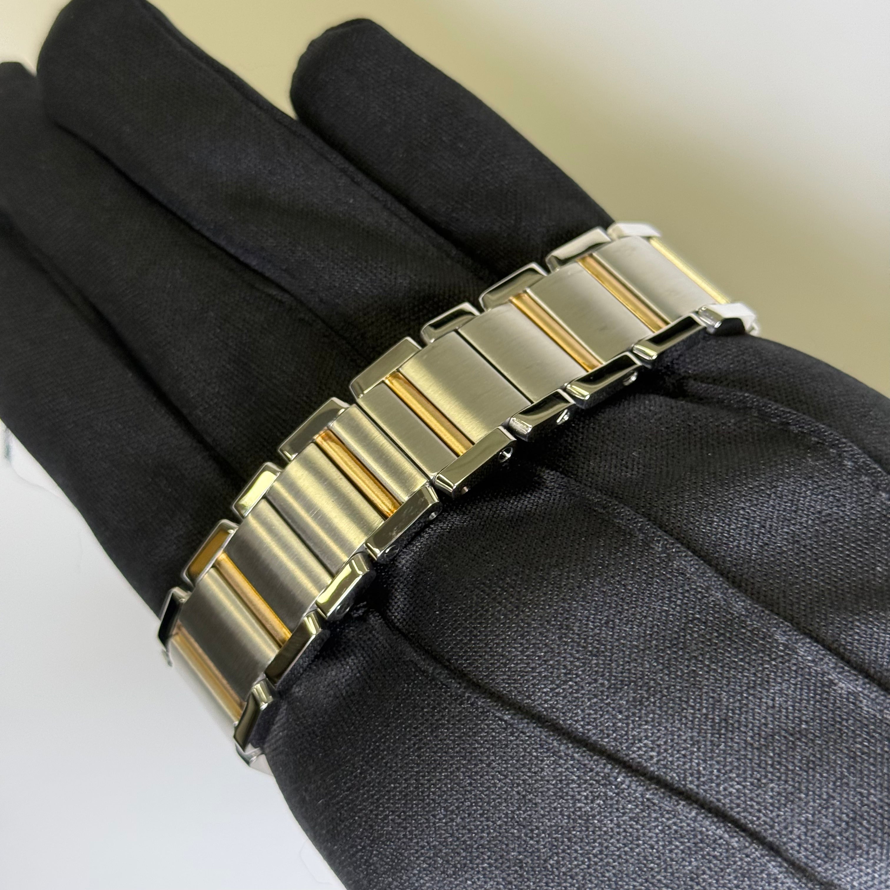 Cartier Tank 25mm White Dial Watch Ref# W51012Q4