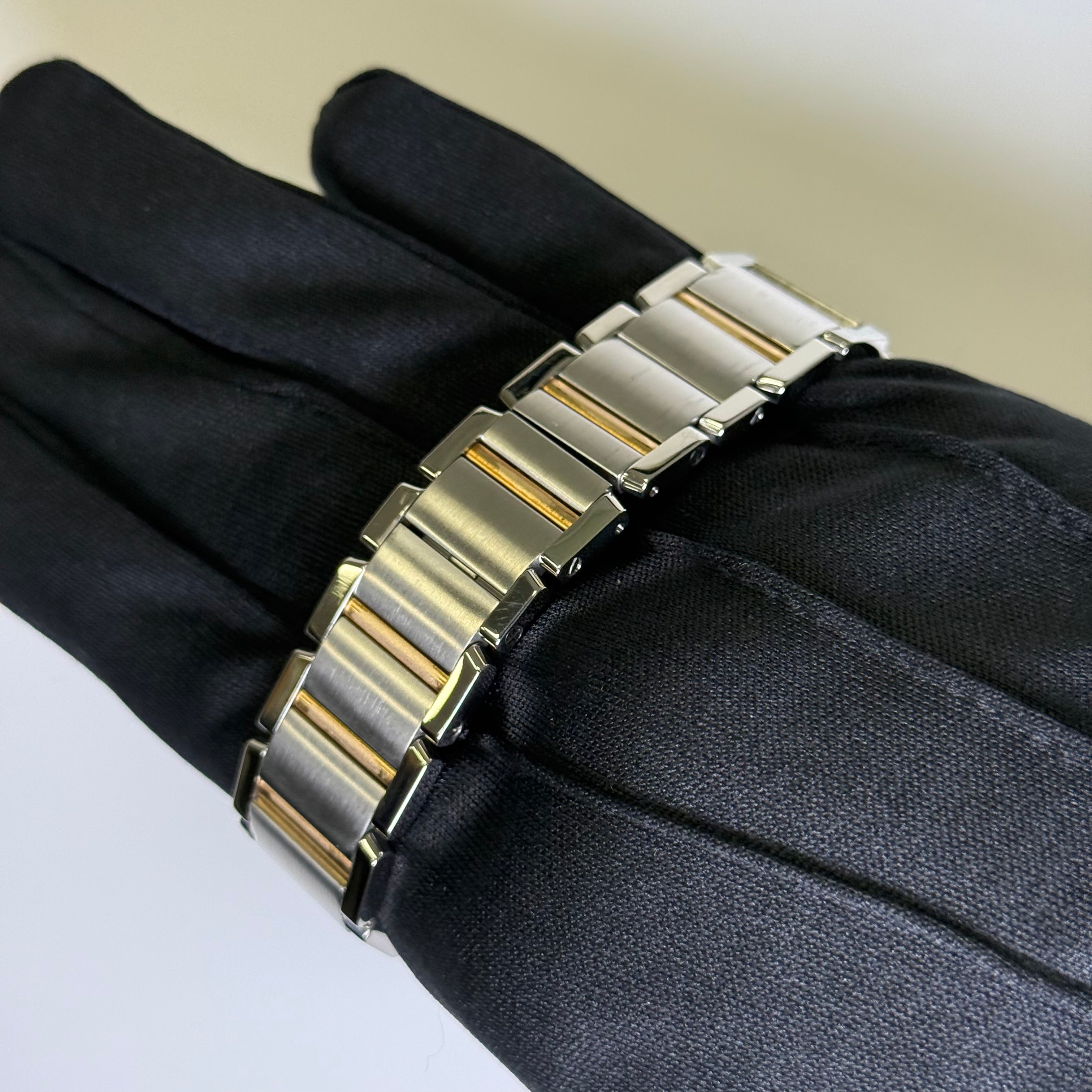 Cartier Tank 25mm White Dial Watch Ref# W51012Q4