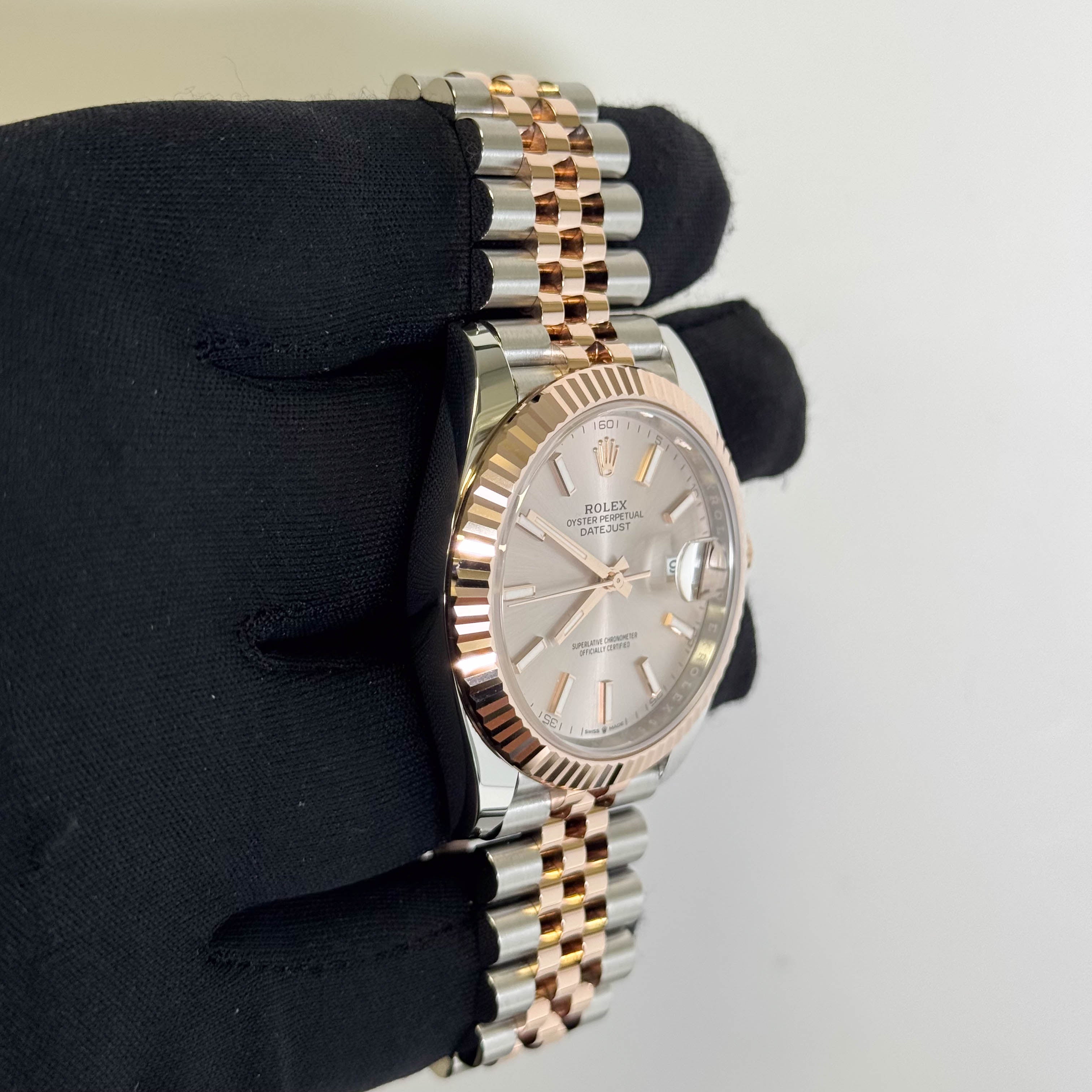 Rolex Datejust 41mm Sundust Dial Watch Ref# 126331