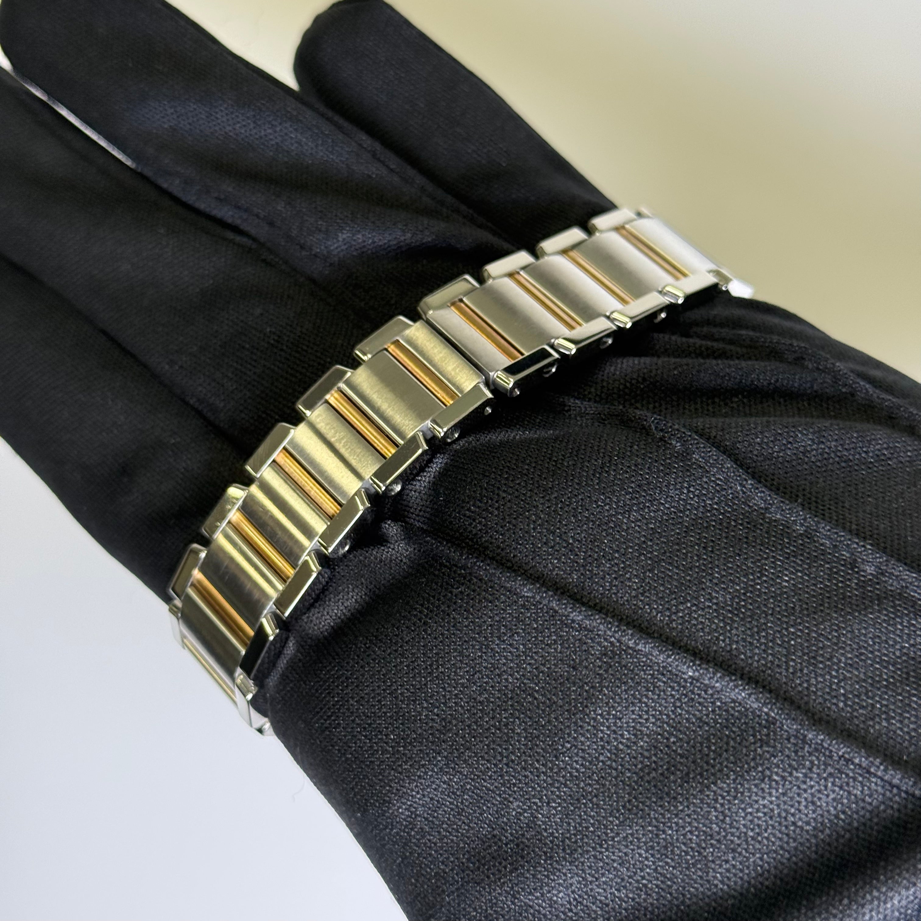 Cartier Tank 20mm White Dial Watch Ref# W51007Q4