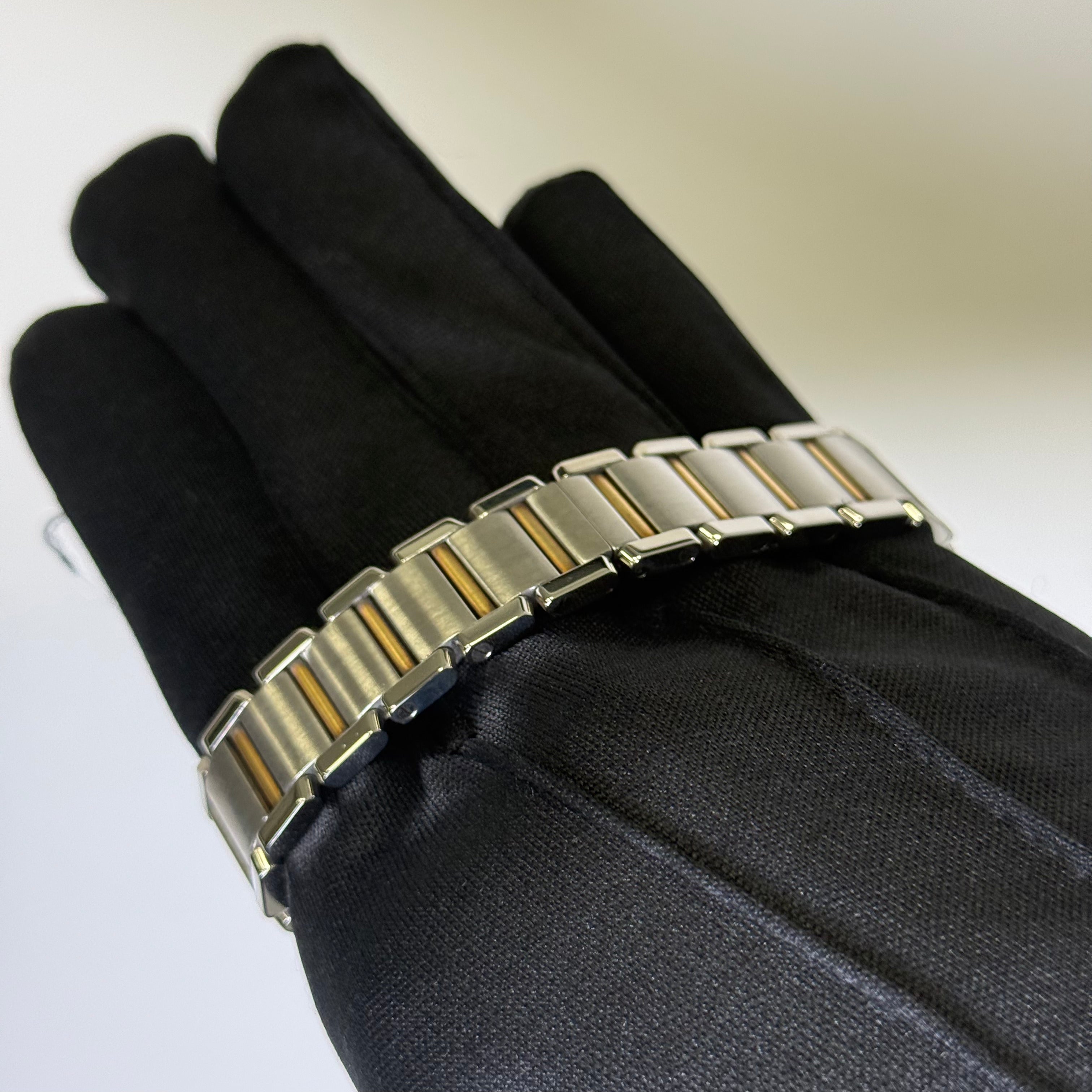 Cartier Tank 20mm White Dial Watch Ref# W51007Q4