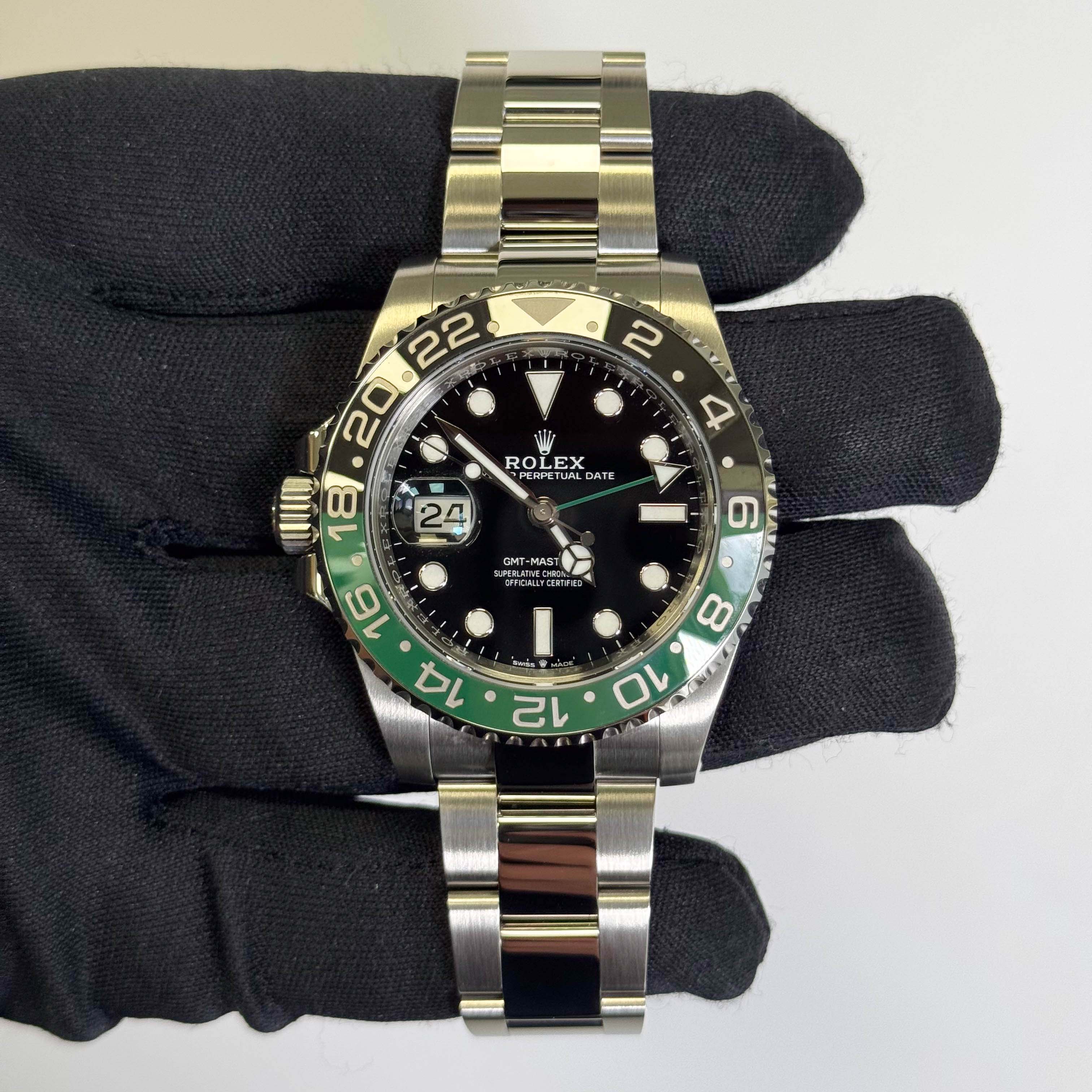 Rolex GMT-Master II 40mm Black Dial Watch Ref# 126720VTNR