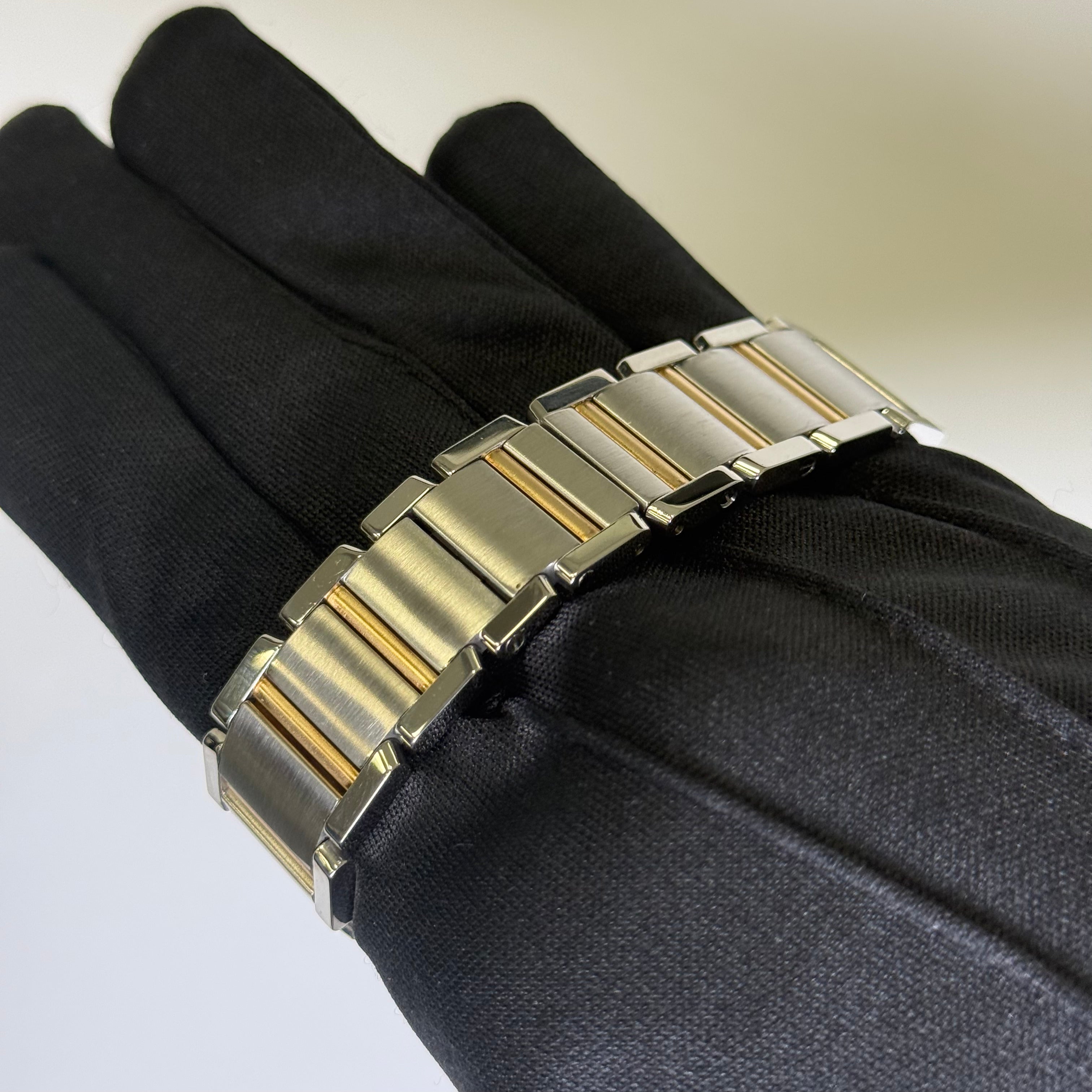 Cartier Tank 25mm White Dial Watch Ref# W51012Q4