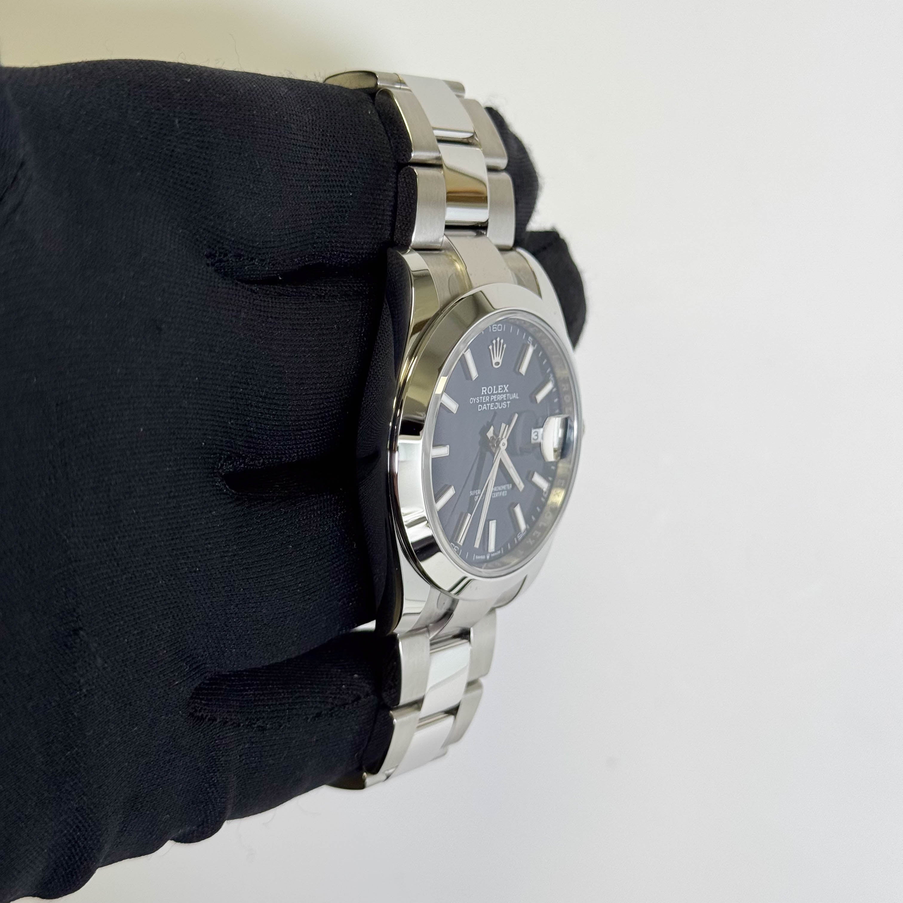 Rolex Datejust 41mm Blue Dial Watch Ref# 126300