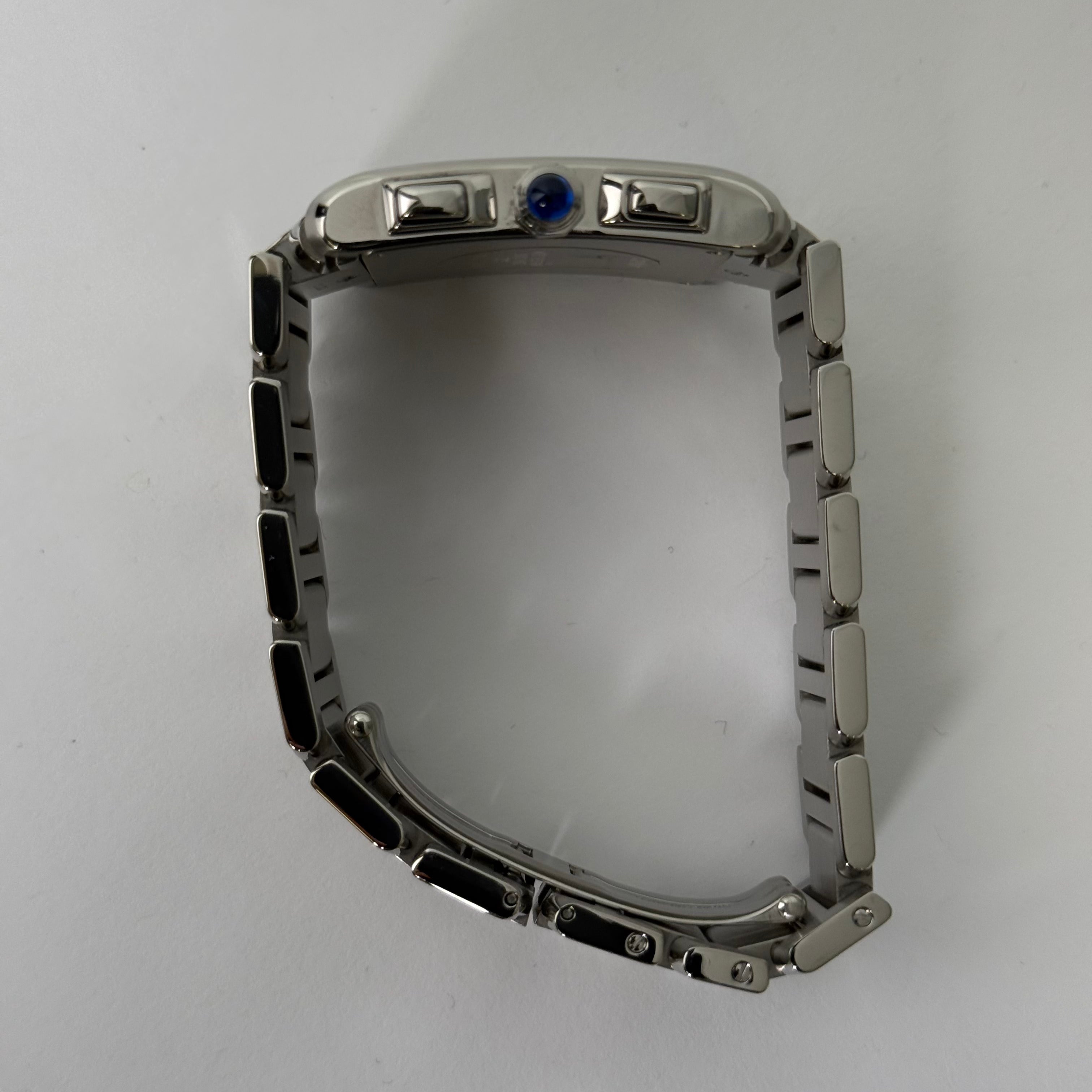 Cartier Tank Francaise 37mm White Dial Watch Ref# W51001Q3