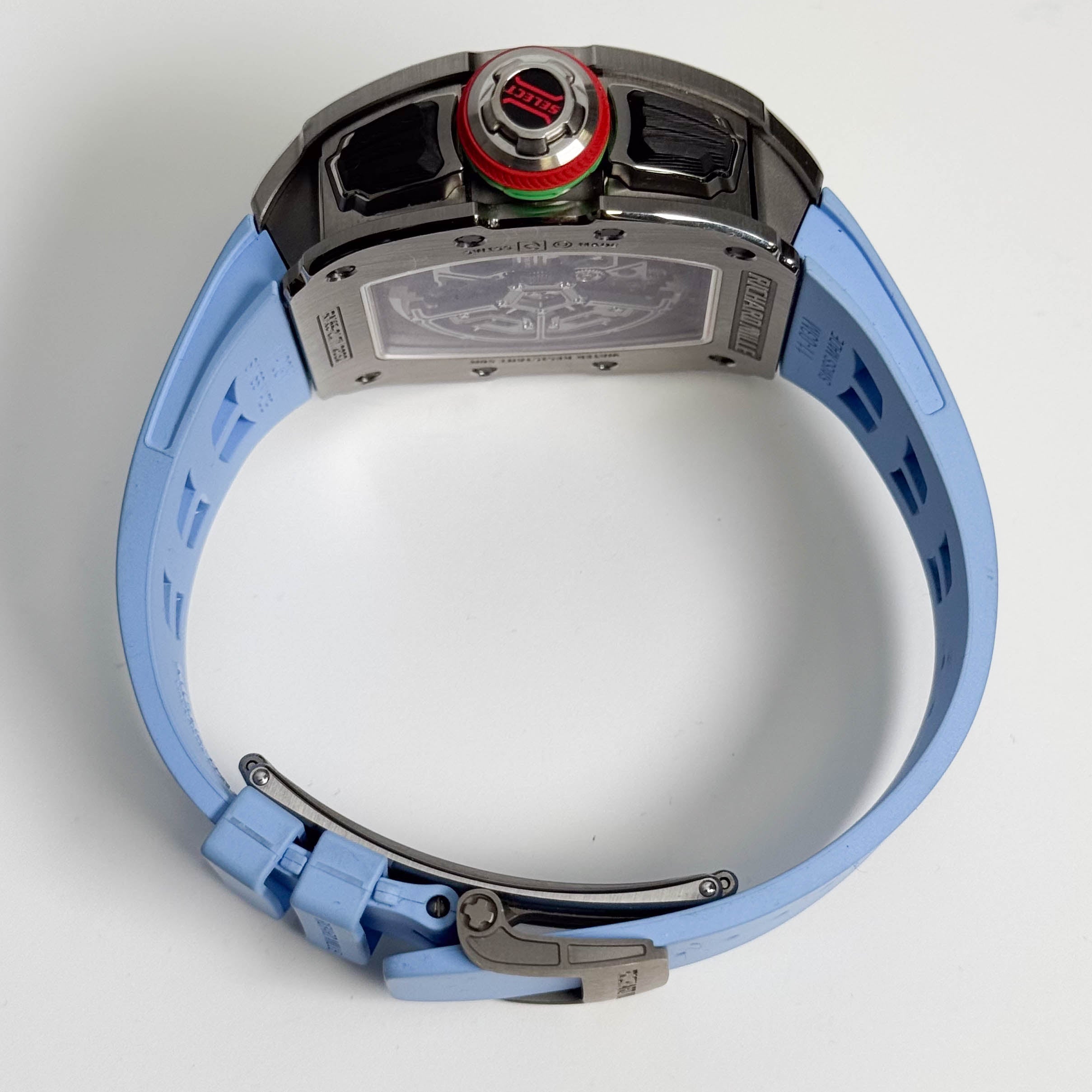 Richard Mille RM65-01 Titanium 45mm Skeleton Arabic Dial Watch Ref# RM65-01 - Happy Jewelers Fine Jewelry Lifetime Warranty