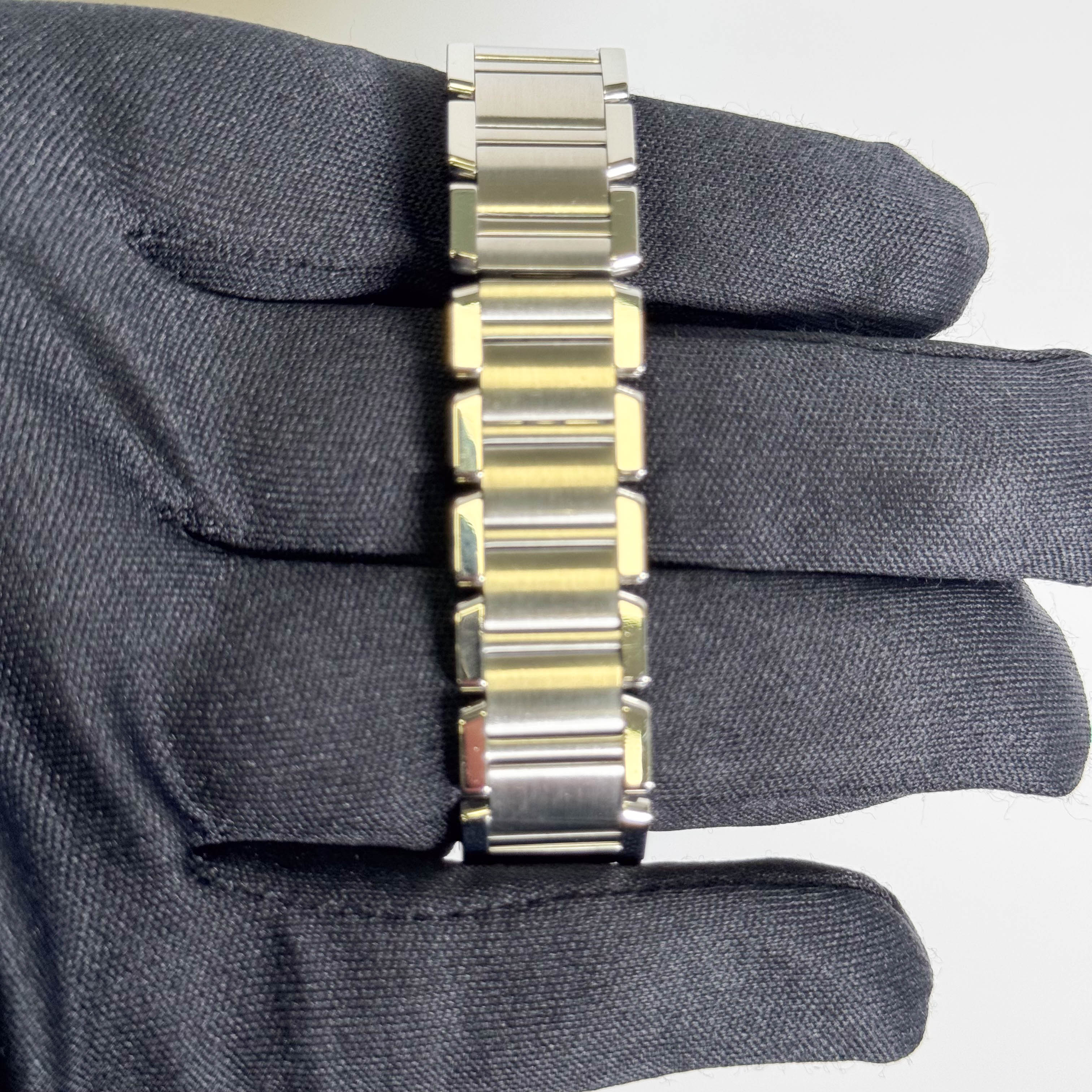 Cartier Tank 20mm Ivory Dial Watch Ref# W51008Q3