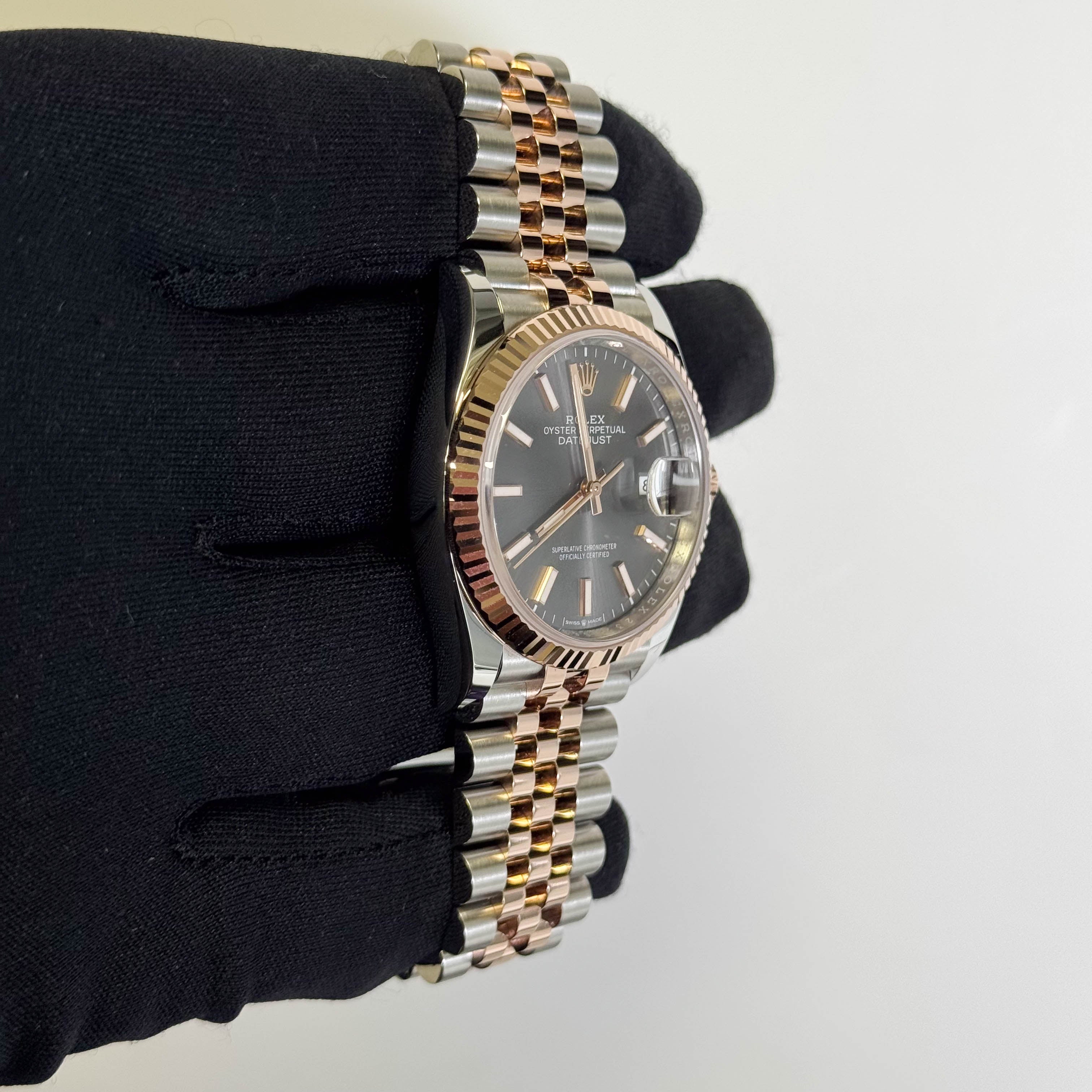 Rolex Datejust 36mm Rhodium Dial Watch Ref# 126231