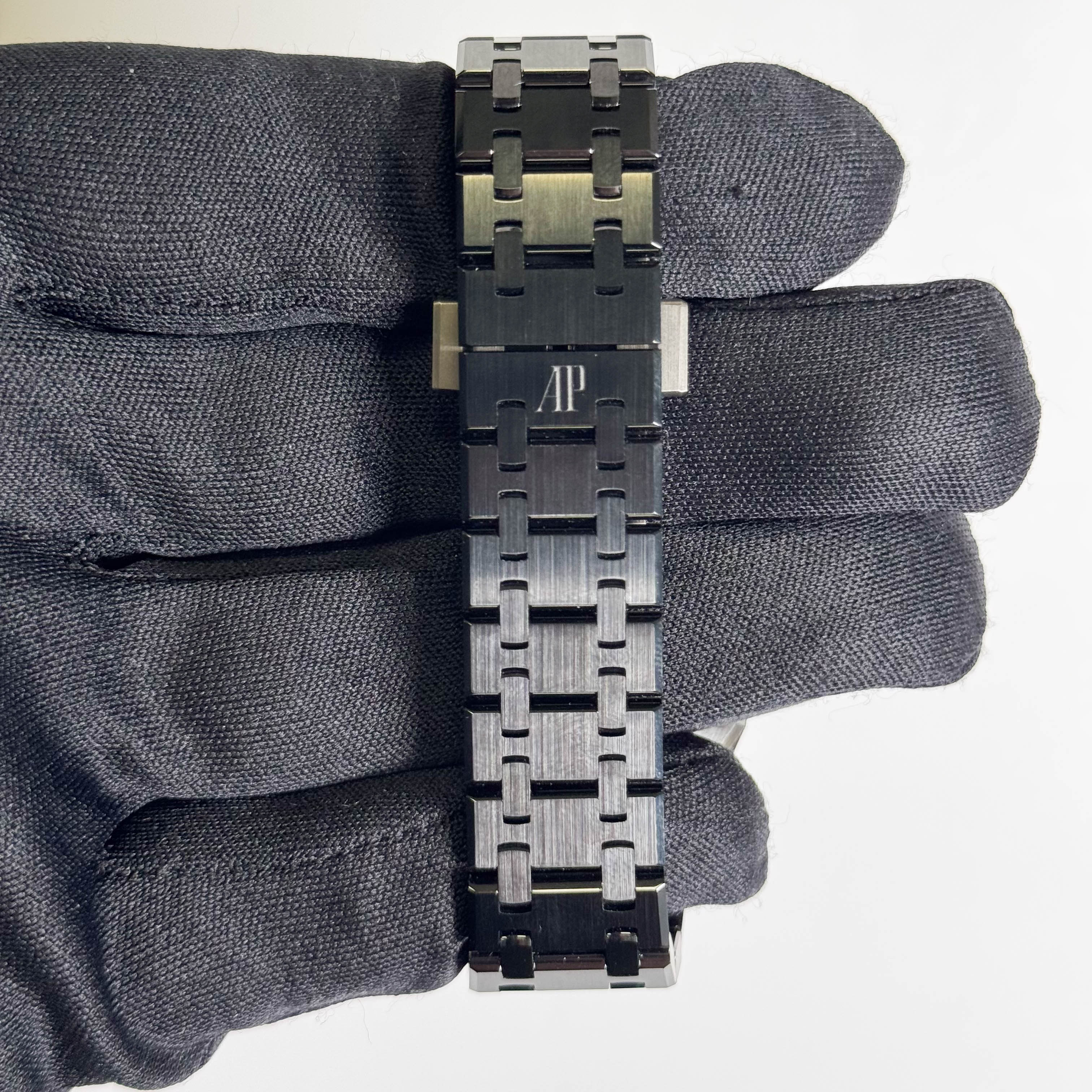 Audemars Piguet Royal Oak 34mm Black Dial Watch Ref# 77350CE.OO.1266CE.01