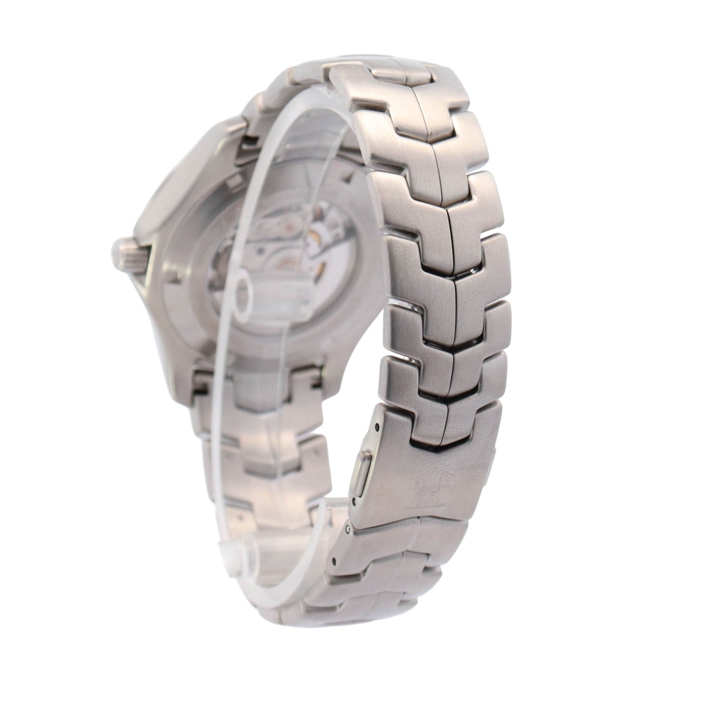TAG Heuer Calibre 5 Stainless Steel 42mm Ivory Stick Dial Watch Ref# WJF2011.BA0592 - Happy Jewelers Fine Jewelry Lifetime Warranty