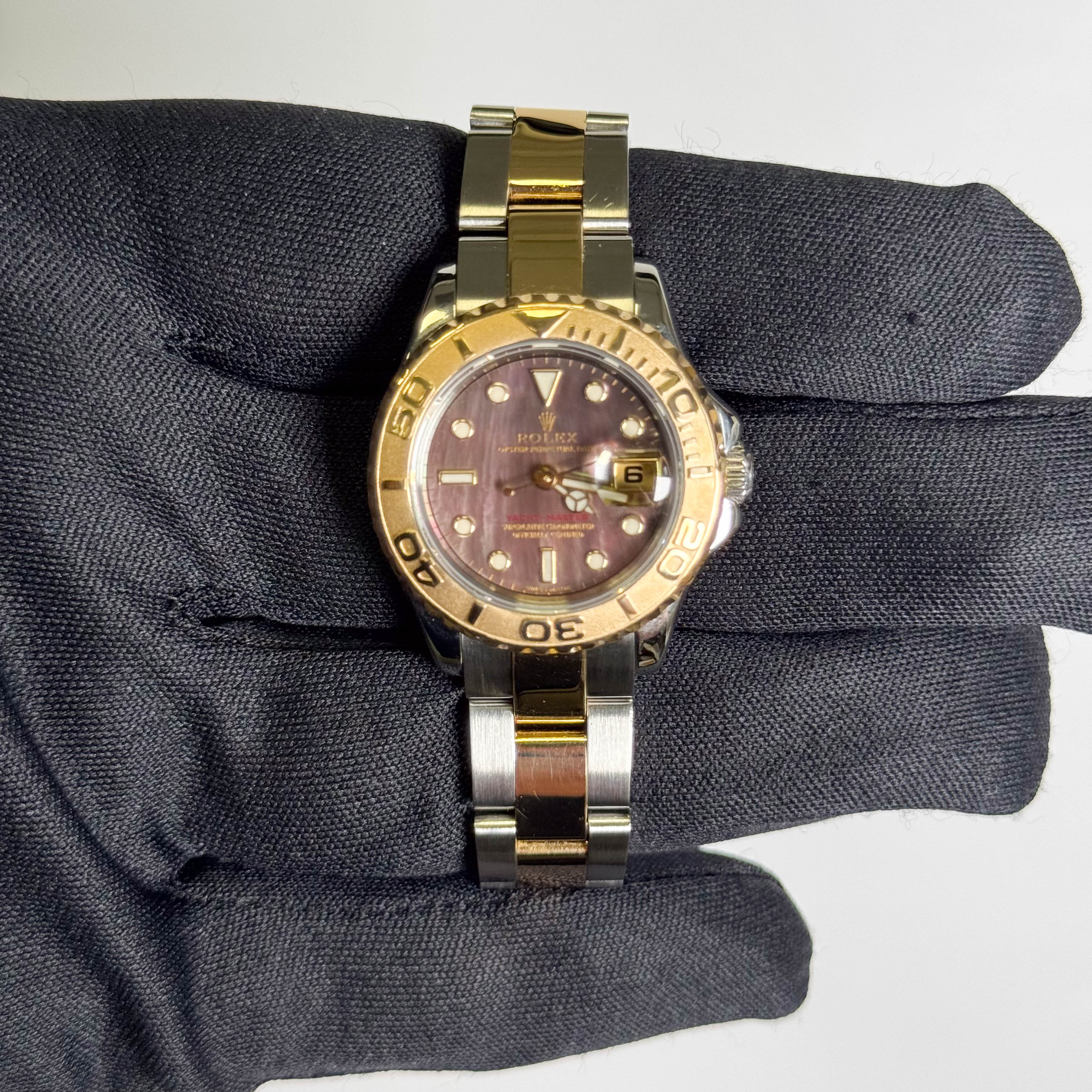 Rolex Yacht-Master 29mm MOP Dial Watch Ref# 169623 - Happy Jewelers Fine Jewelry Lifetime Warranty
