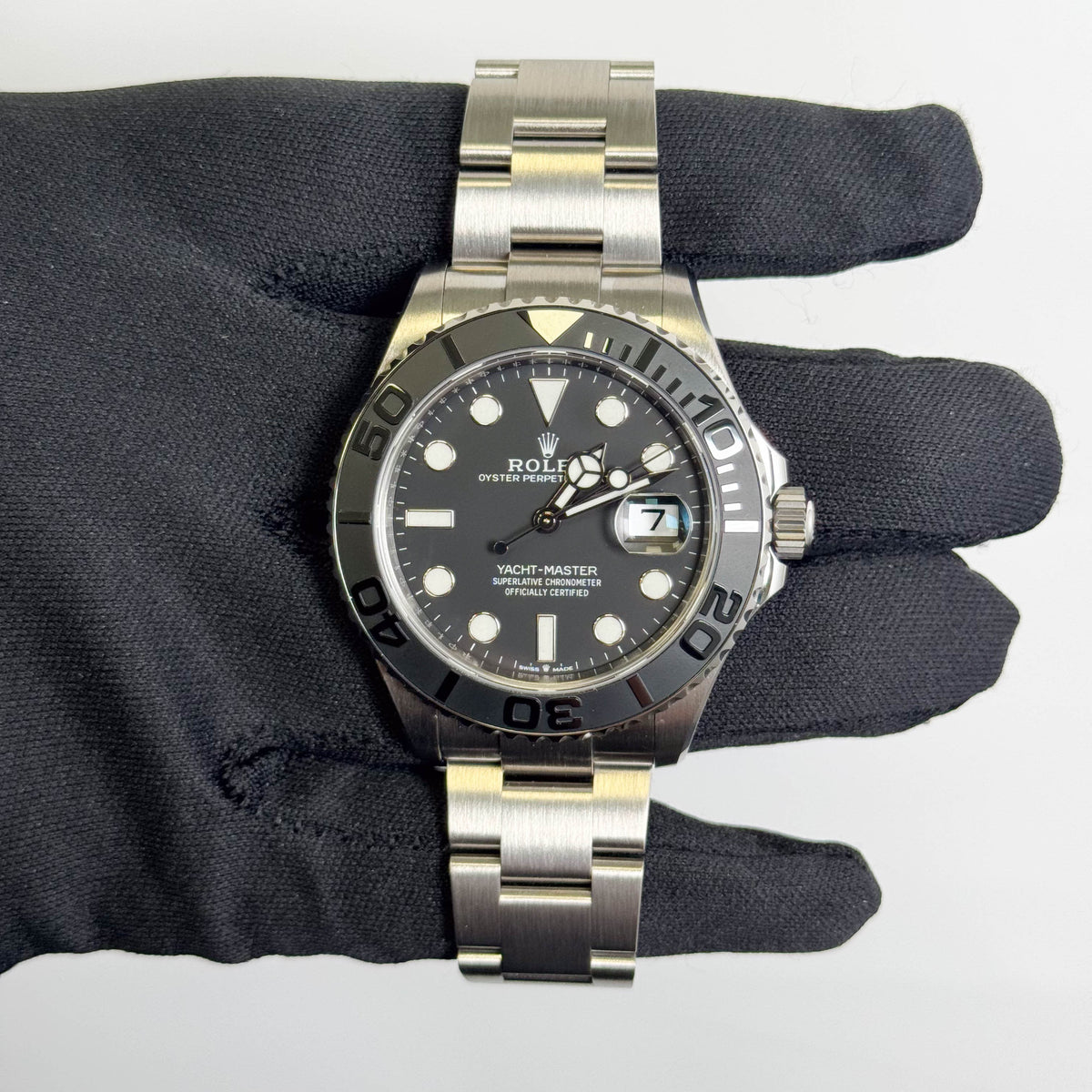 Rolex Yacht-Master 42mm Black Dial Watch Ref# 226627