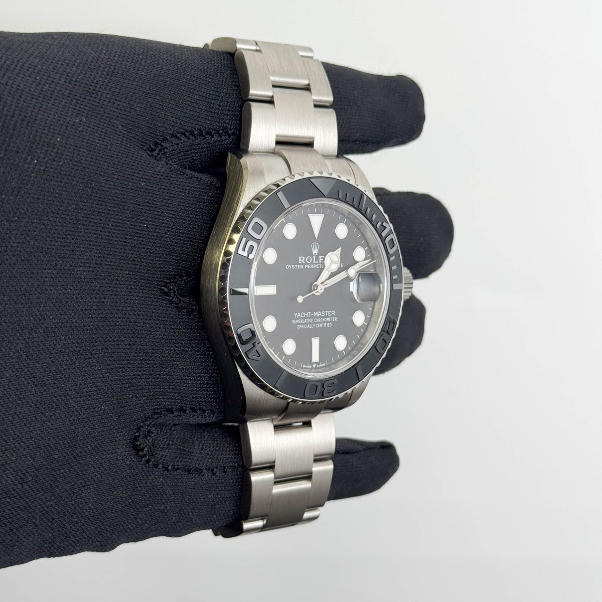 Rolex Yacht-Master 42mm Black Dial Watch Ref# 226627