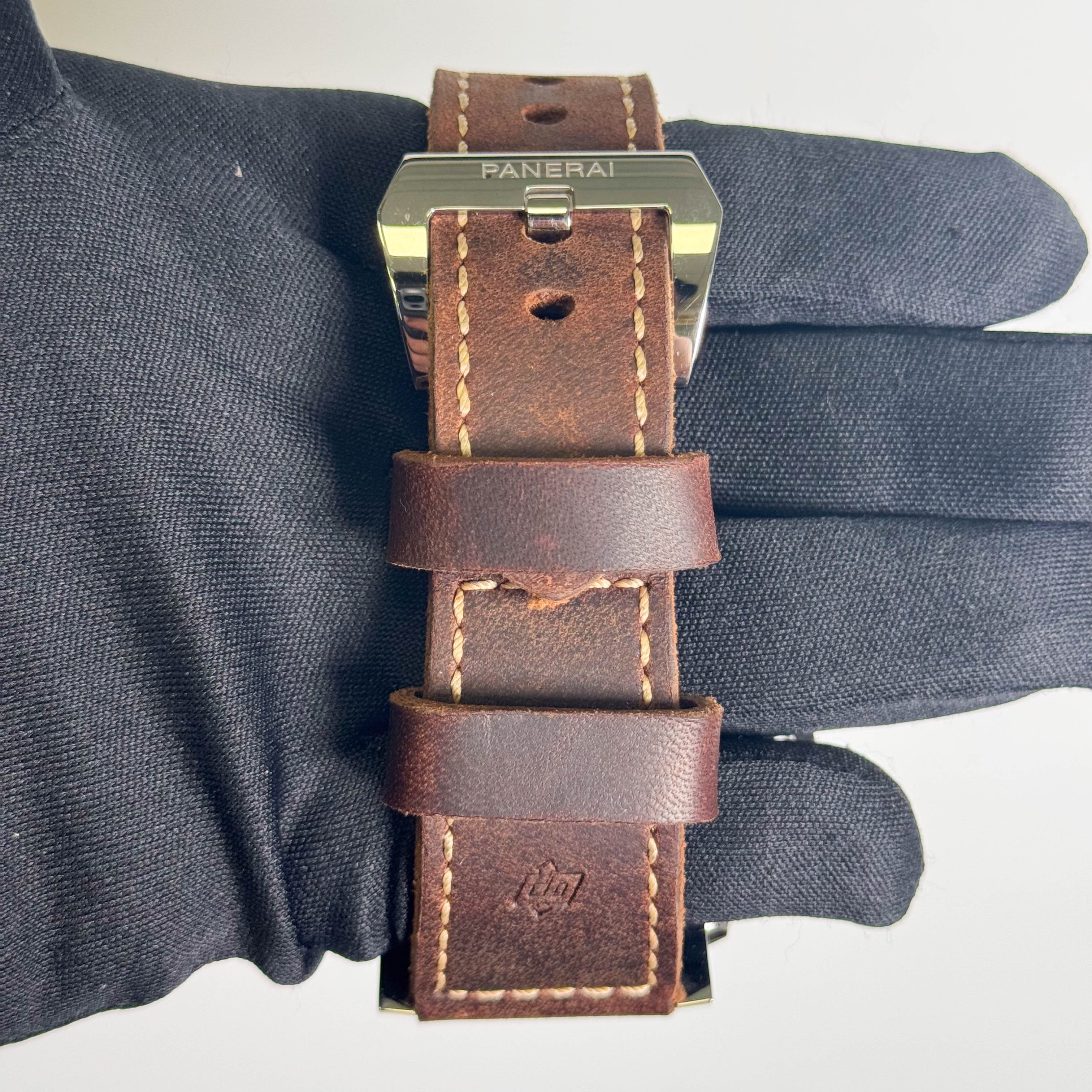 Panerai Luminor 47mm Brown Dial Watch Ref# PAM00663