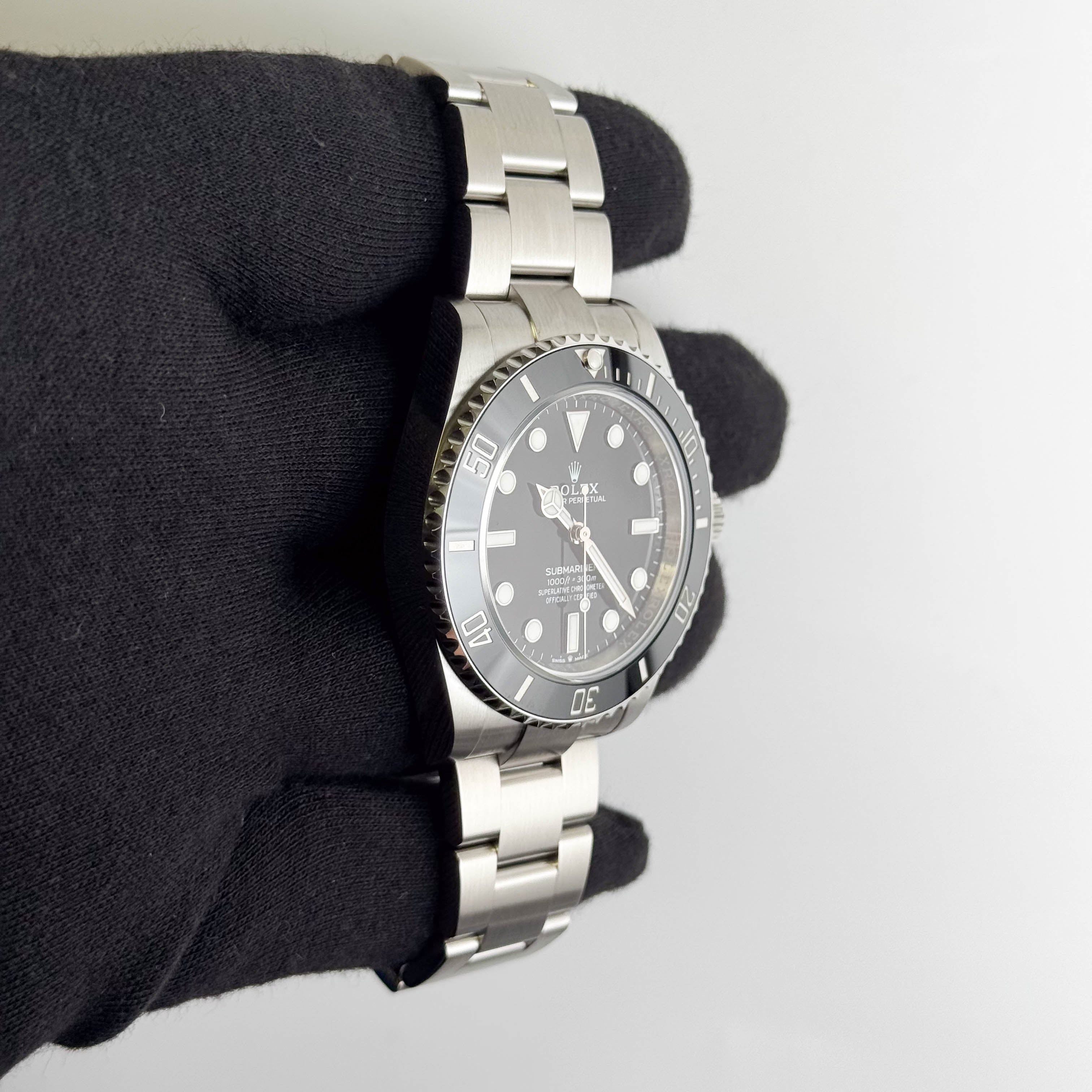 Rolex Submariner 41mm Black Dial Watch Ref# 124060