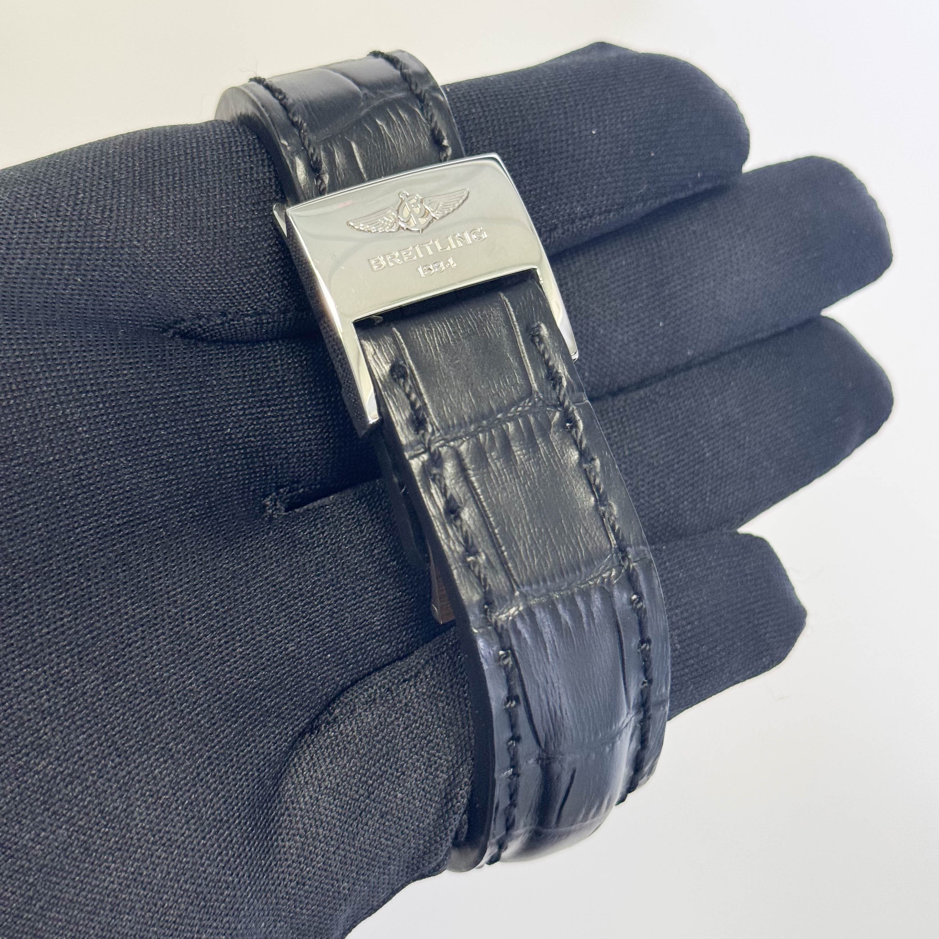 Breitling Avenger 45mm Black Dial Watch Ref# A24315