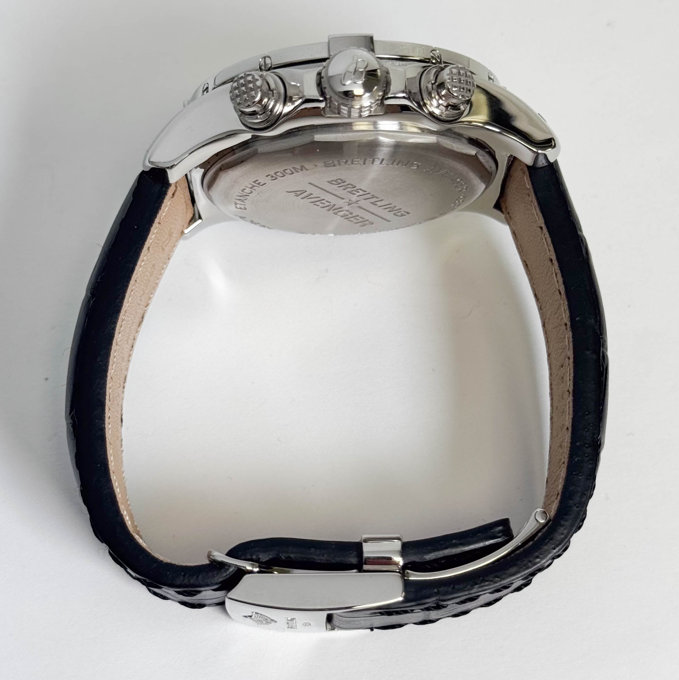 Breitling Avenger 45mm Black Dial Watch Ref# A24315