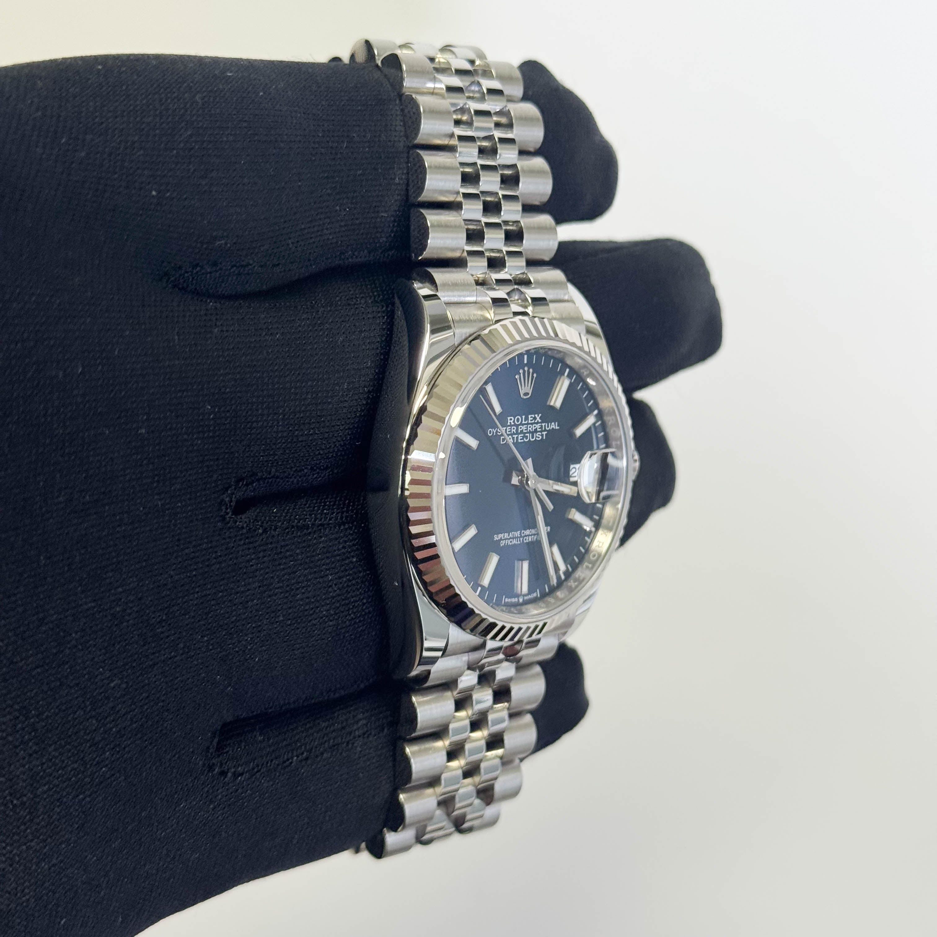 Rolex Datejust 36mm Blue Dial Watch Ref# 126234