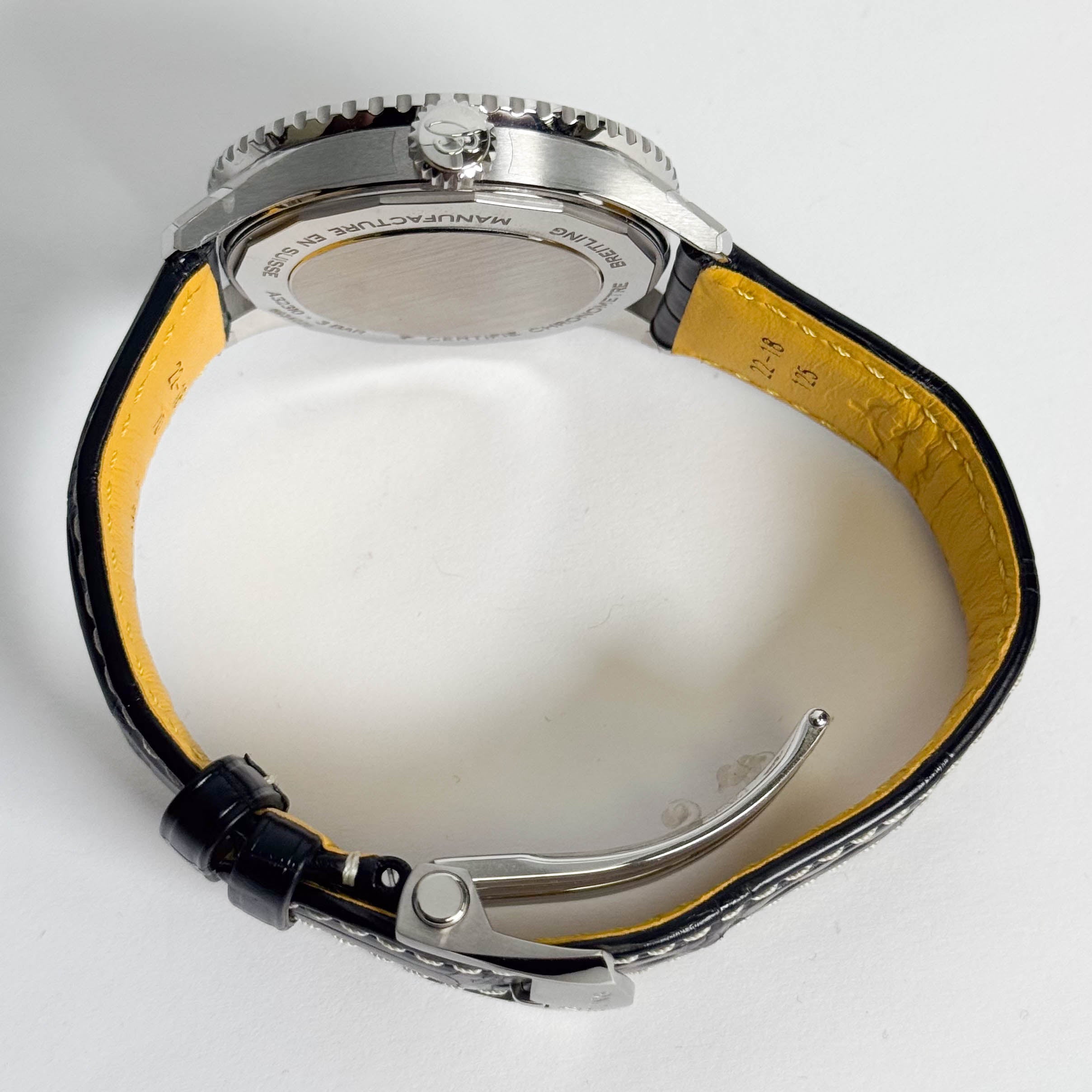 Breitling Navitimer GMT 41mm Black Dial Watch Ref# A32310251B1P1