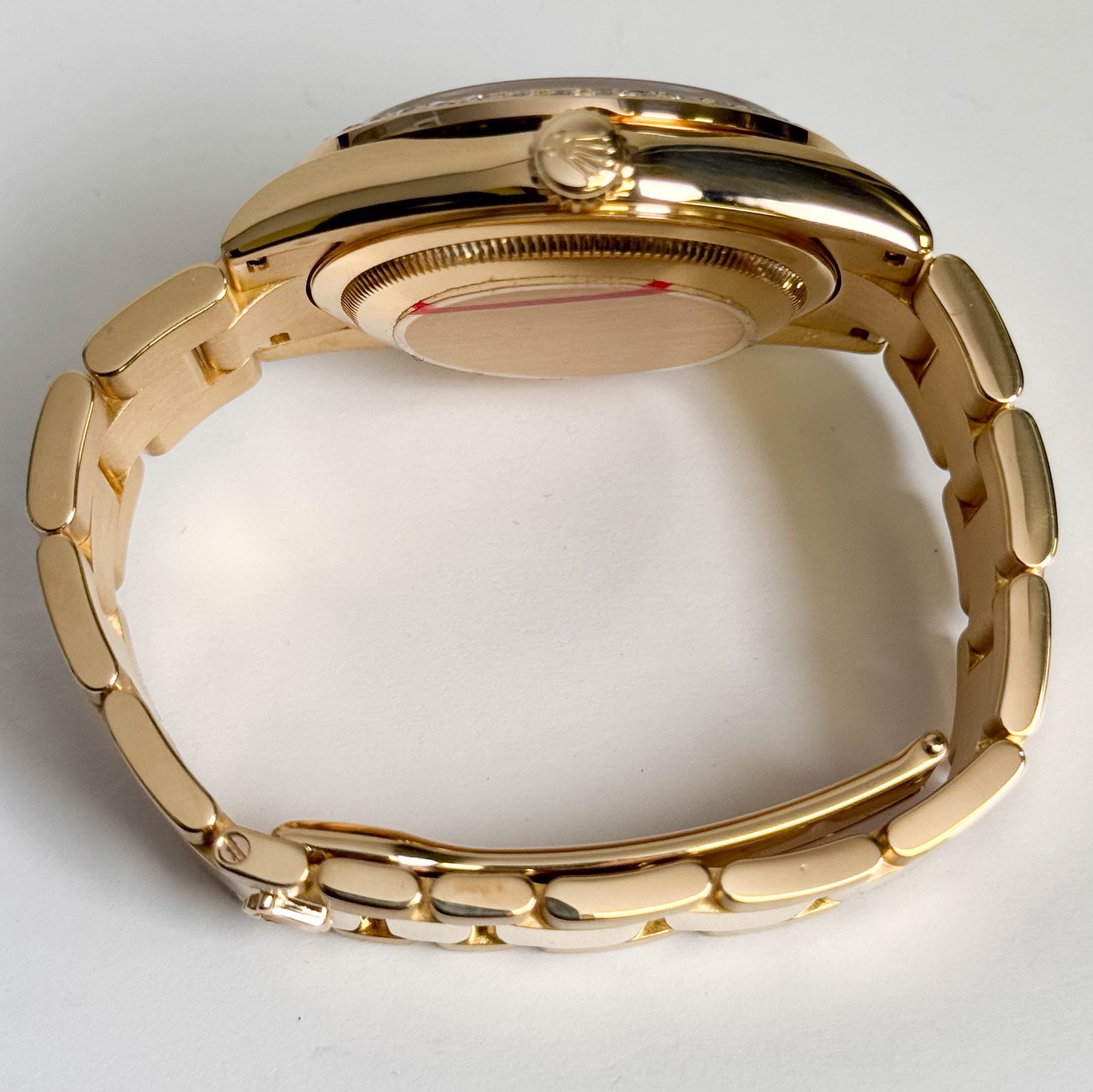 Rolex Day-Date 36mm White Dial Watch Ref# 118208