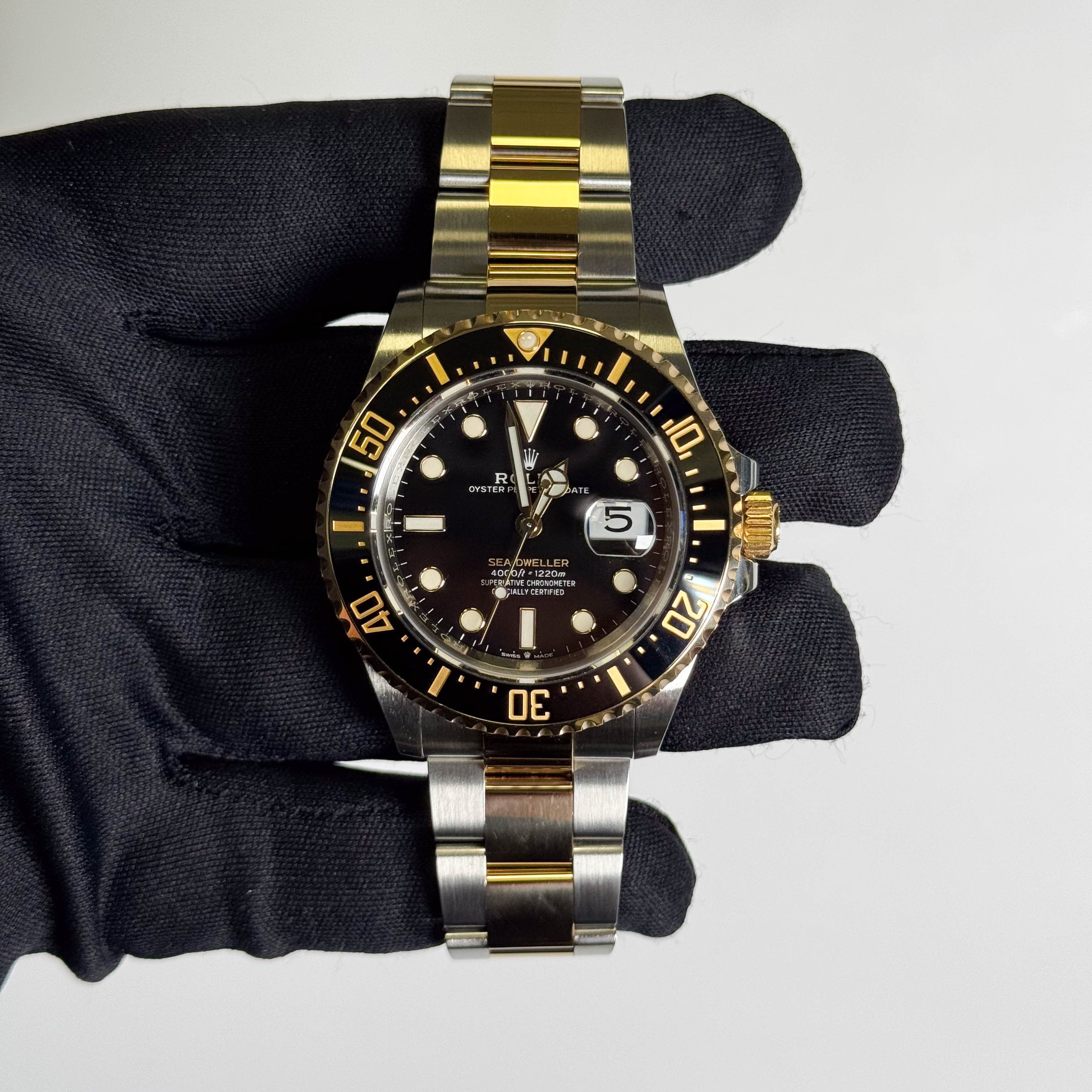 Rolex Sea-Dweller 43mm Black Dial Watch Ref# 126603 - Happy Jewelers Fine Jewelry Lifetime Warranty