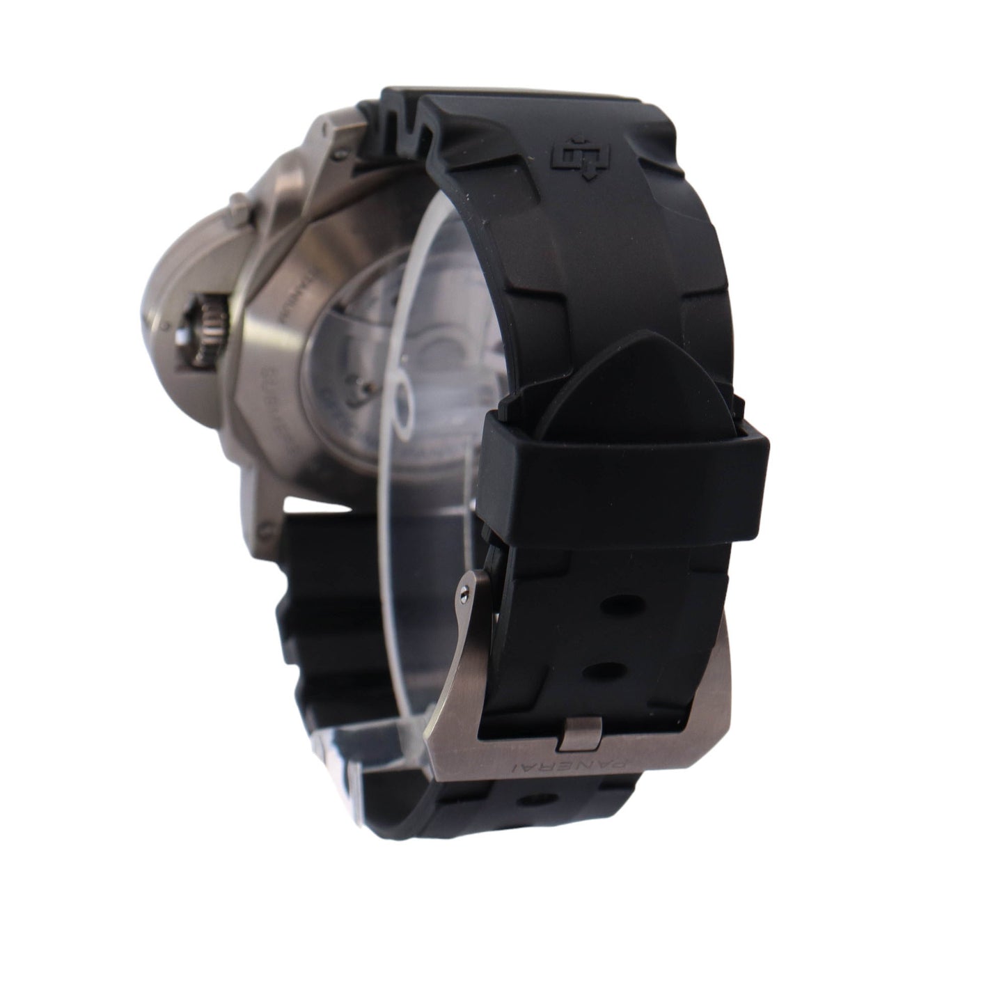 Panerai Luminor Submersible Titanium 47mm Black Dot Dial Watch Reference #: PAM00305 - Happy Jewelers Fine Jewelry Lifetime Warranty
