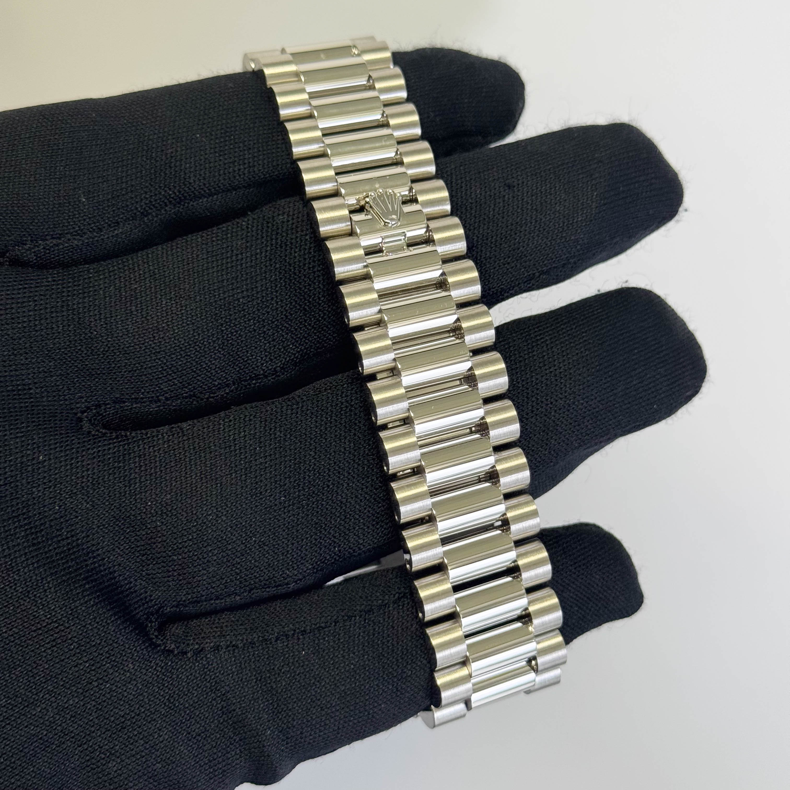 Rolex Day-Date 40mm Blue Dial Watch Ref# 228236