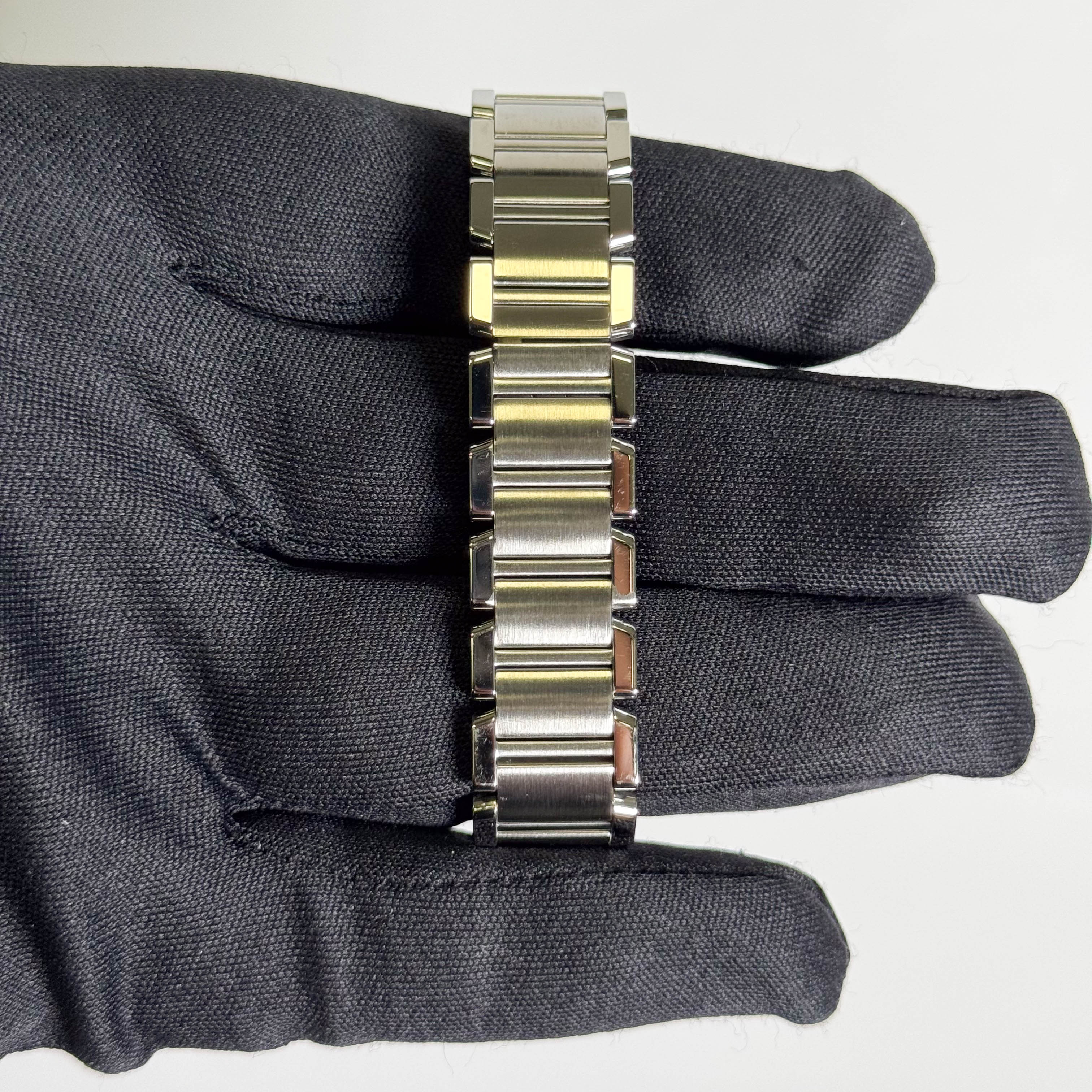 Cartier Tank 20mm Ivory Dial Watch Ref# W51008Q3