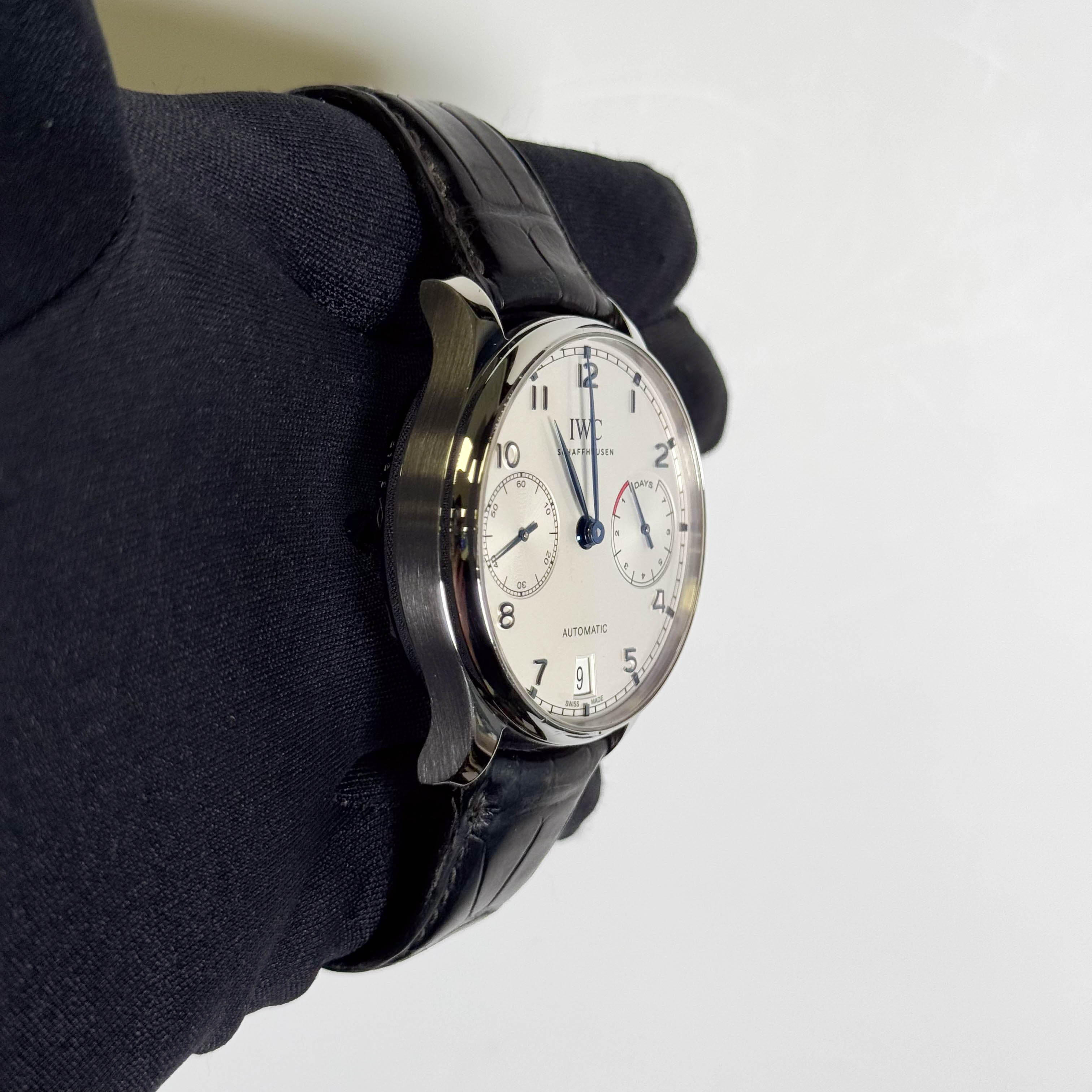 IWC Portugieser 42mm White Dial Watch Ref# IW5007-05