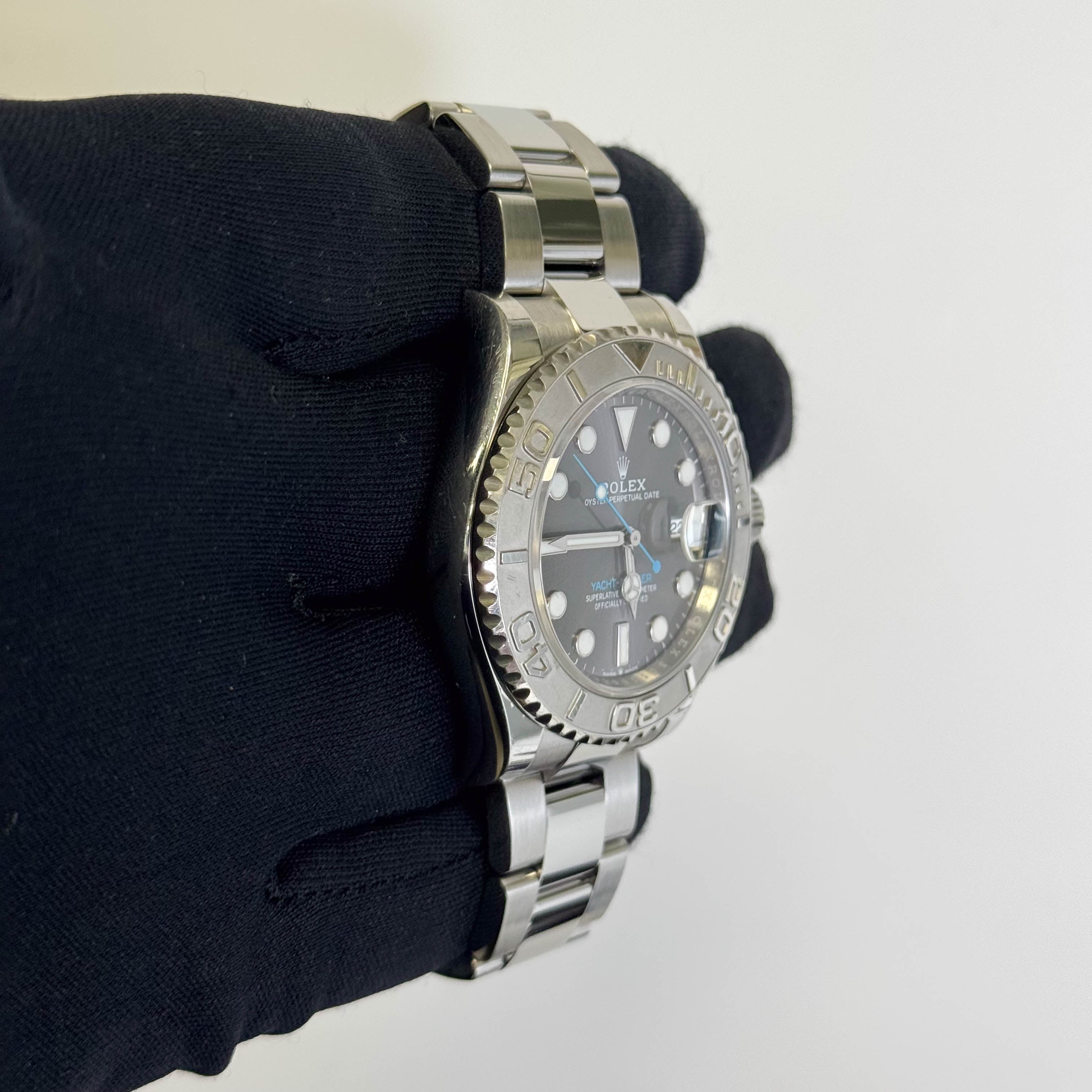 Rolex Yacht-Master 40mm Rhodium Dial Watch Ref# 126622