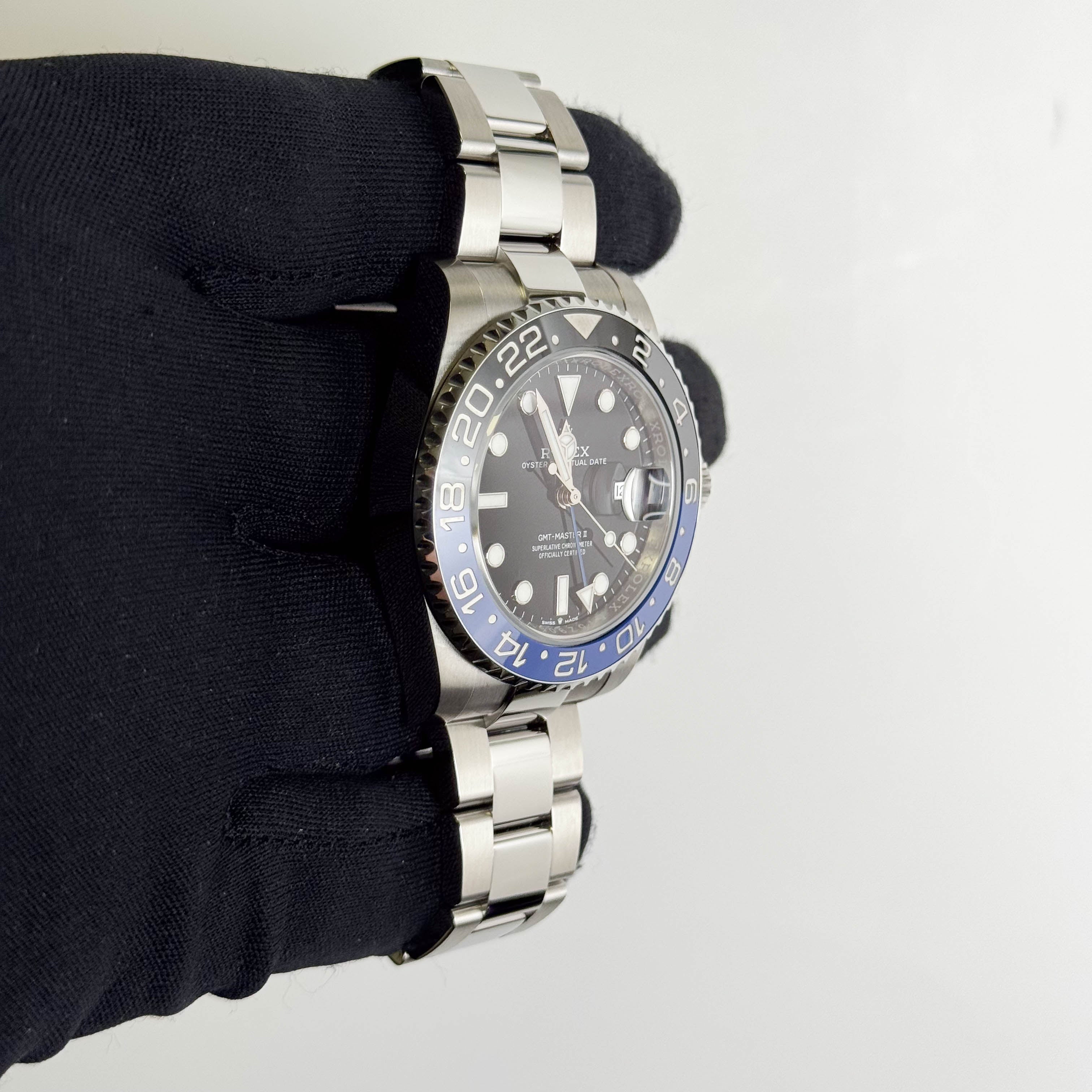 Rolex GMT Master II 40mm Black Dial Watch Ref# 126710BLNR - Happy Jewelers Fine Jewelry Lifetime Warranty