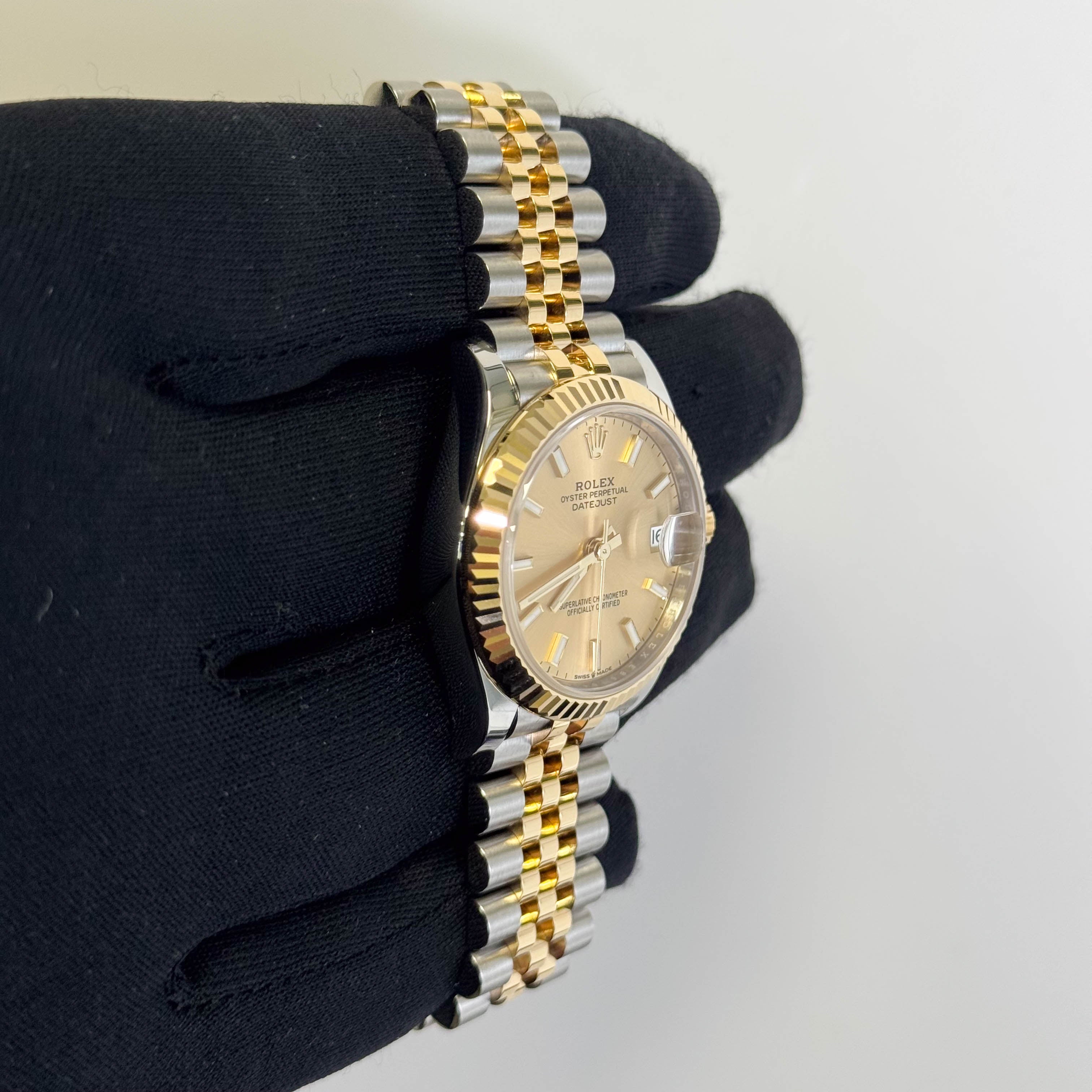 Rolex Datejust 31mm Champagne Dial Watch Ref# 278273