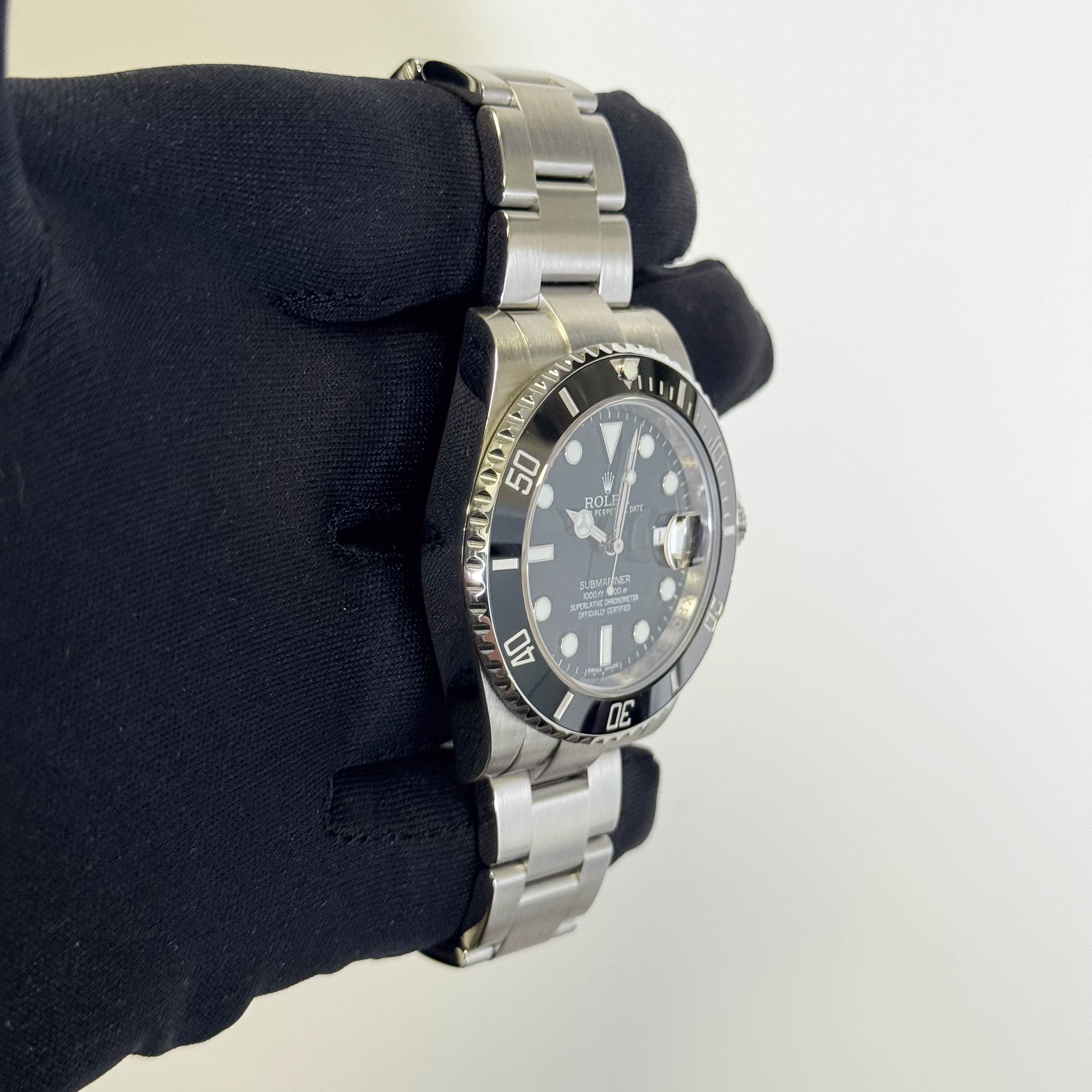 Rolex Submariner 40mm Black Dot Dial Watch Ref# 116610LN