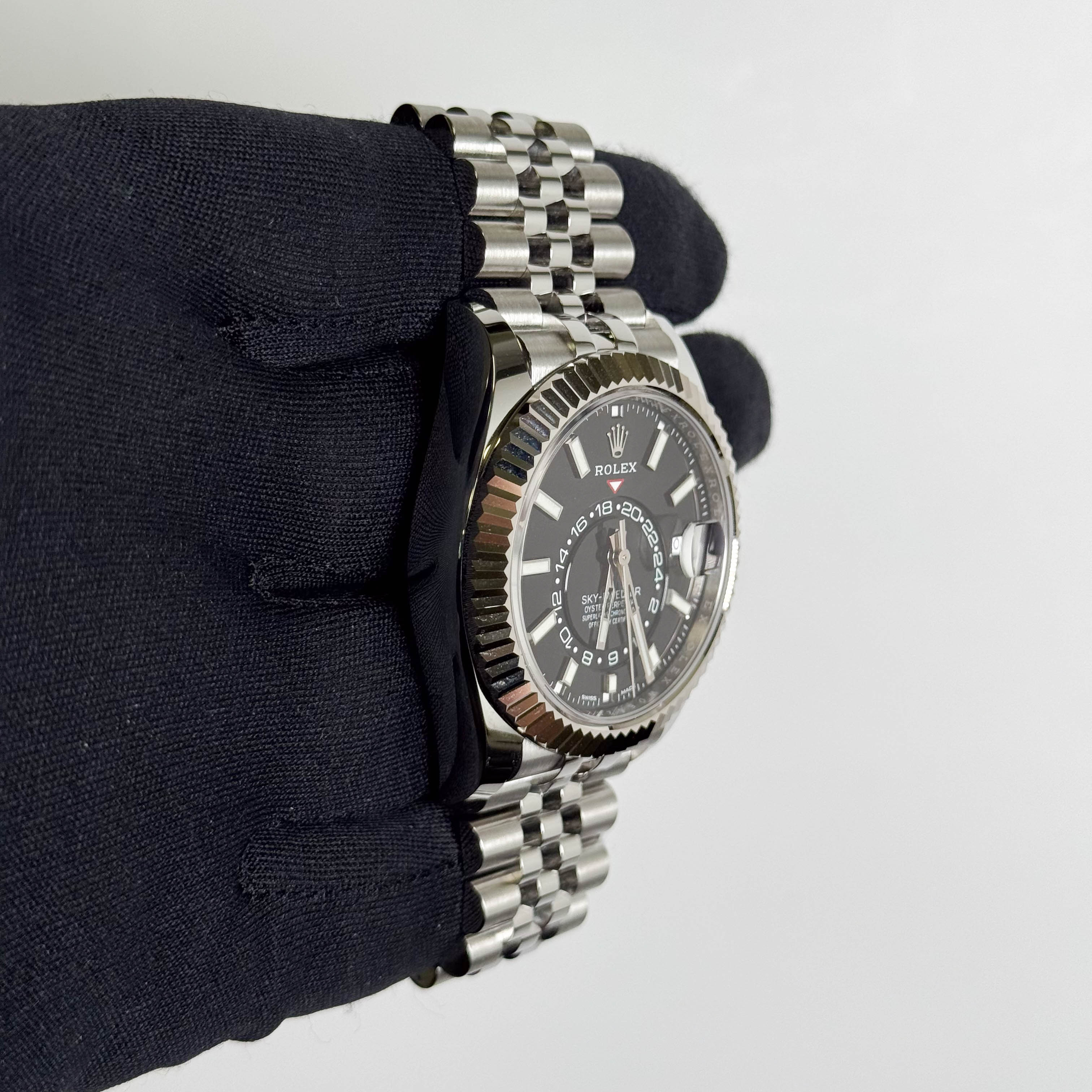 Rolex Sky-Dweller 42 mm Black Dial Watch Ref# 326934 - Happy Jewelers Fine Jewelry Lifetime Warranty