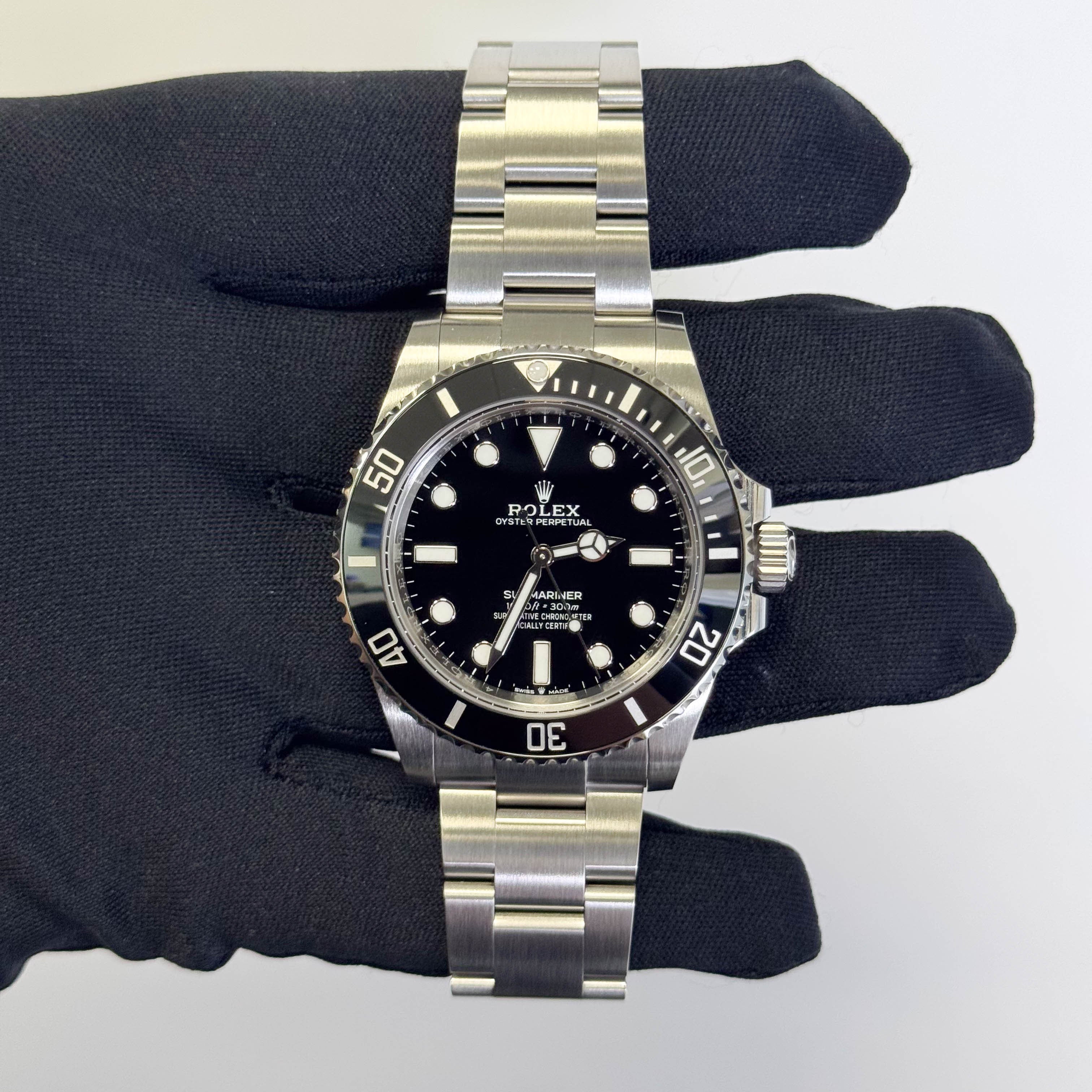 Rolex Submariner 41mm Black Dial Watch Ref# 124060