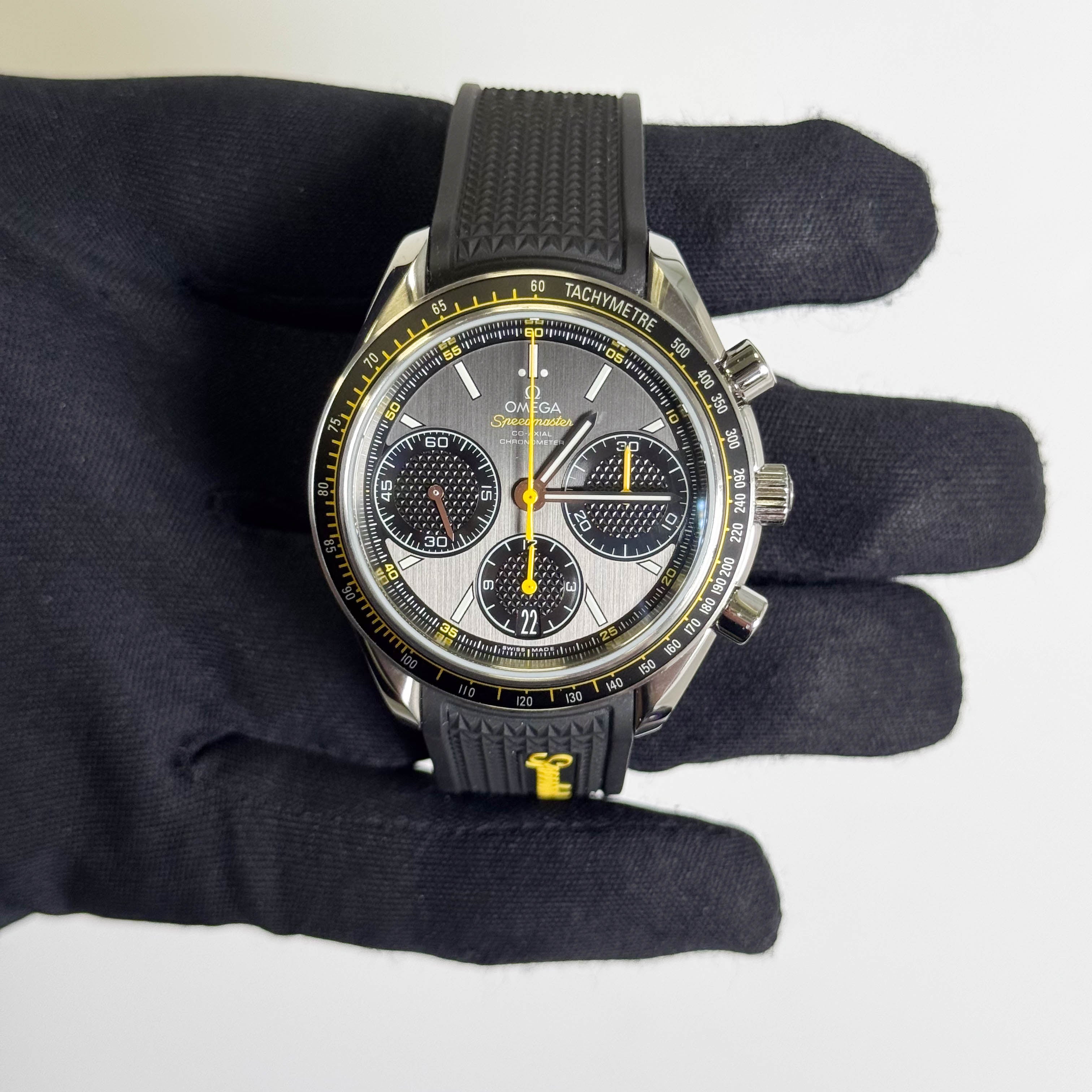 Omega Speedmaster 40mm Gray Dial Watch Ref# 326.32.40.50.06.001 - Happy Jewelers Fine Jewelry Lifetime Warranty