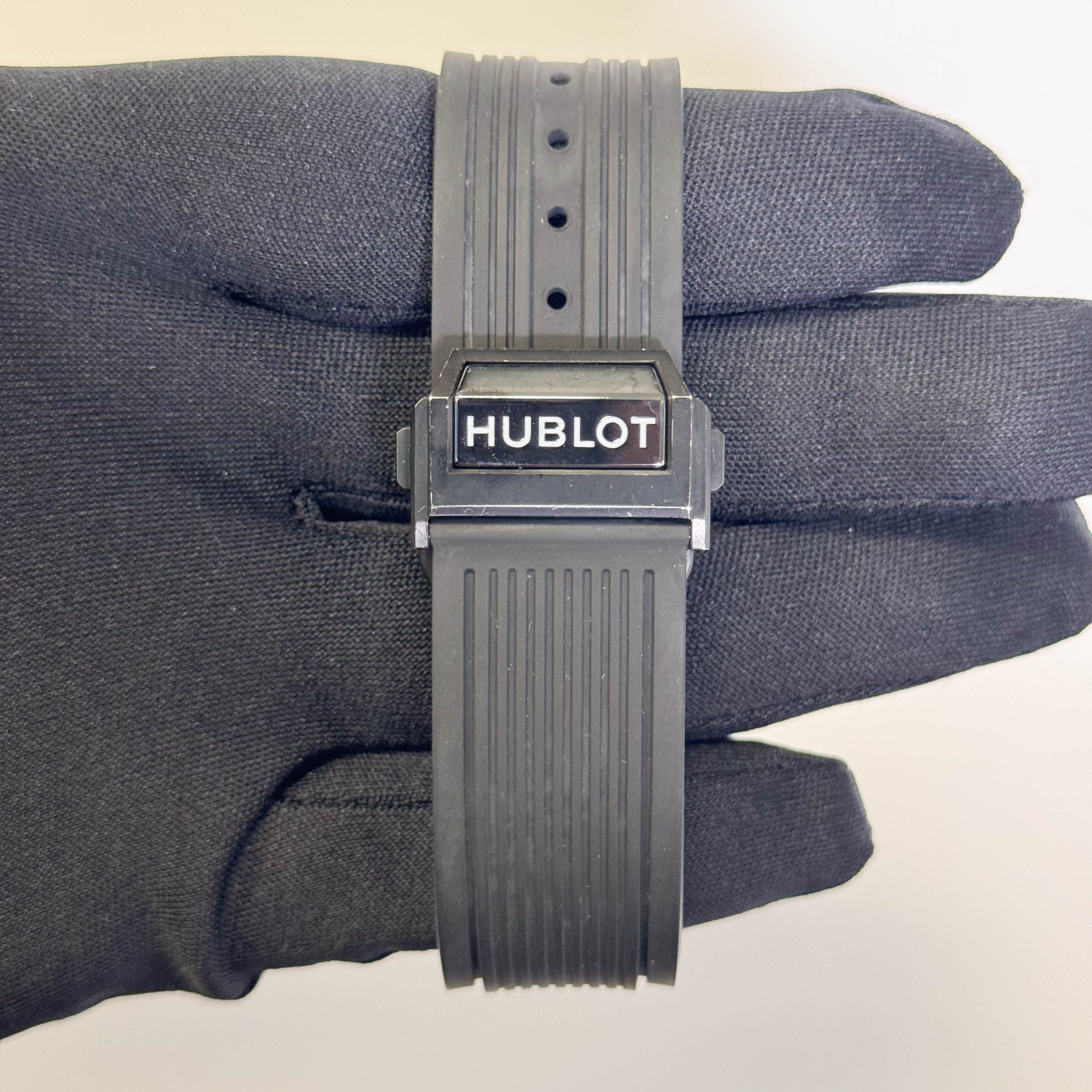 Hublot Big Bang Sang Bleu 45mm Blue Dial Watch Ref# 15.EX.7179.VR.MXM19 - Happy Jewelers Fine Jewelry Lifetime Warranty