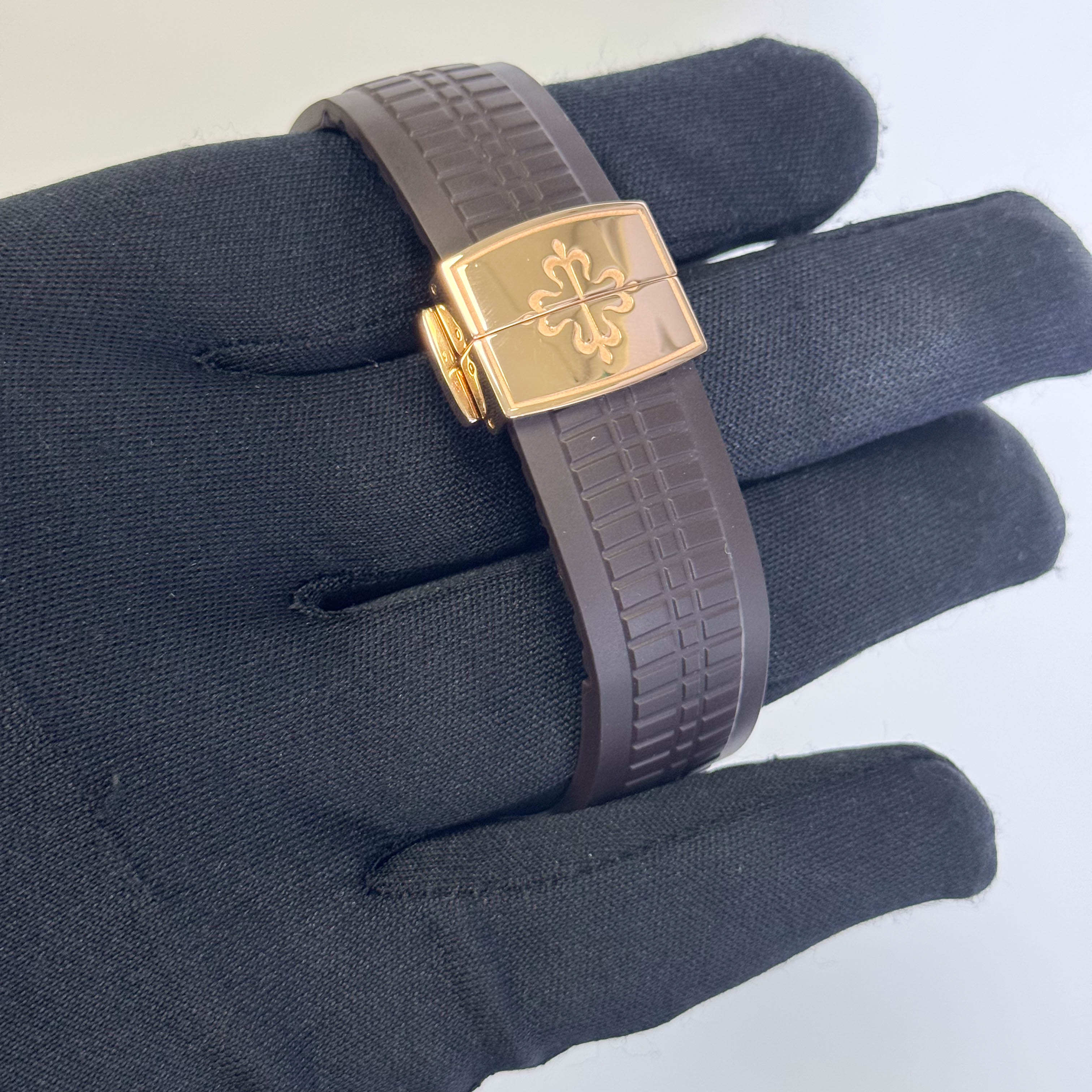 Patek Philippe Aquanaut 40mm Brown Dial Watch Ref# 5164R-001