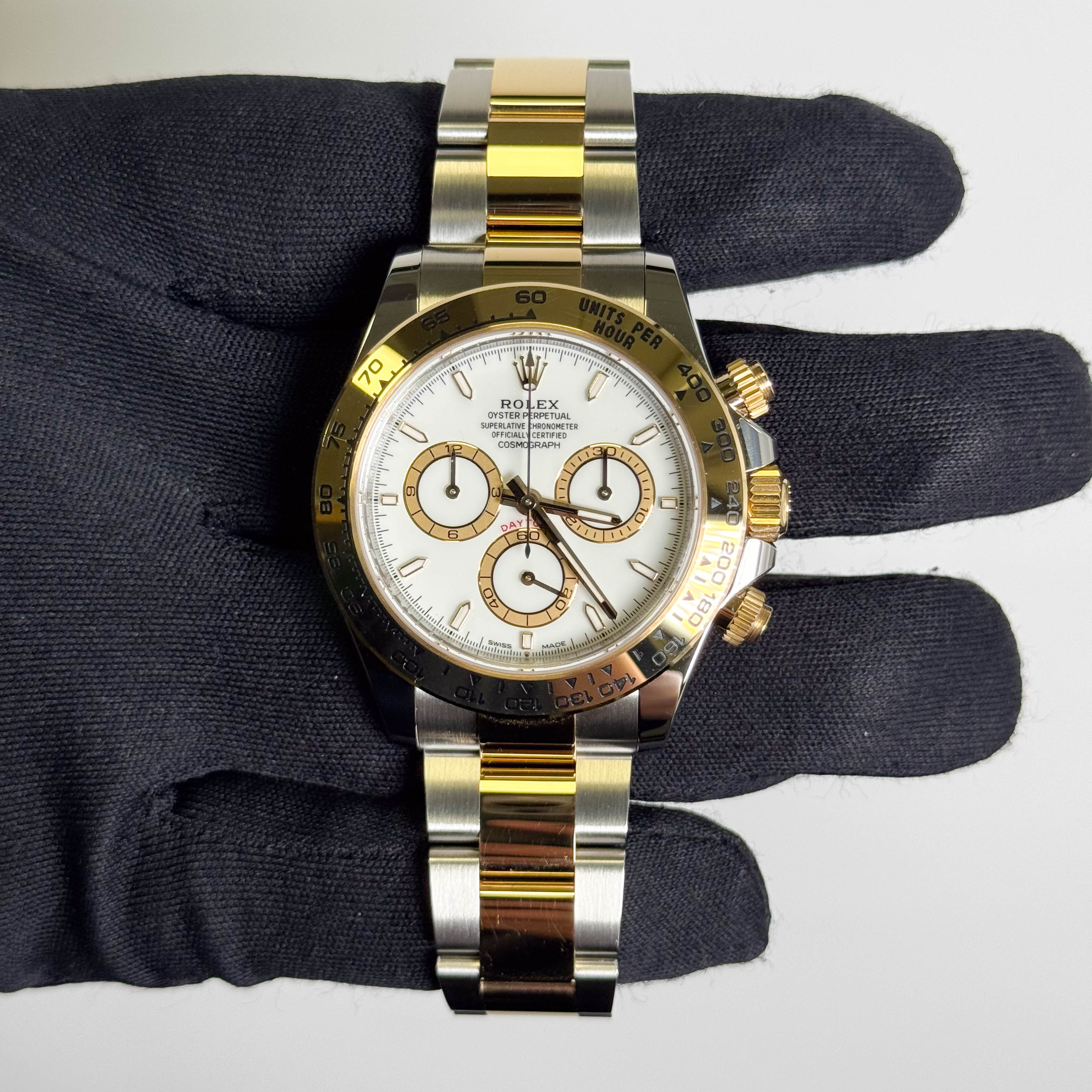 Rolex Daytona 40mm White Dial Watch Ref # 126503