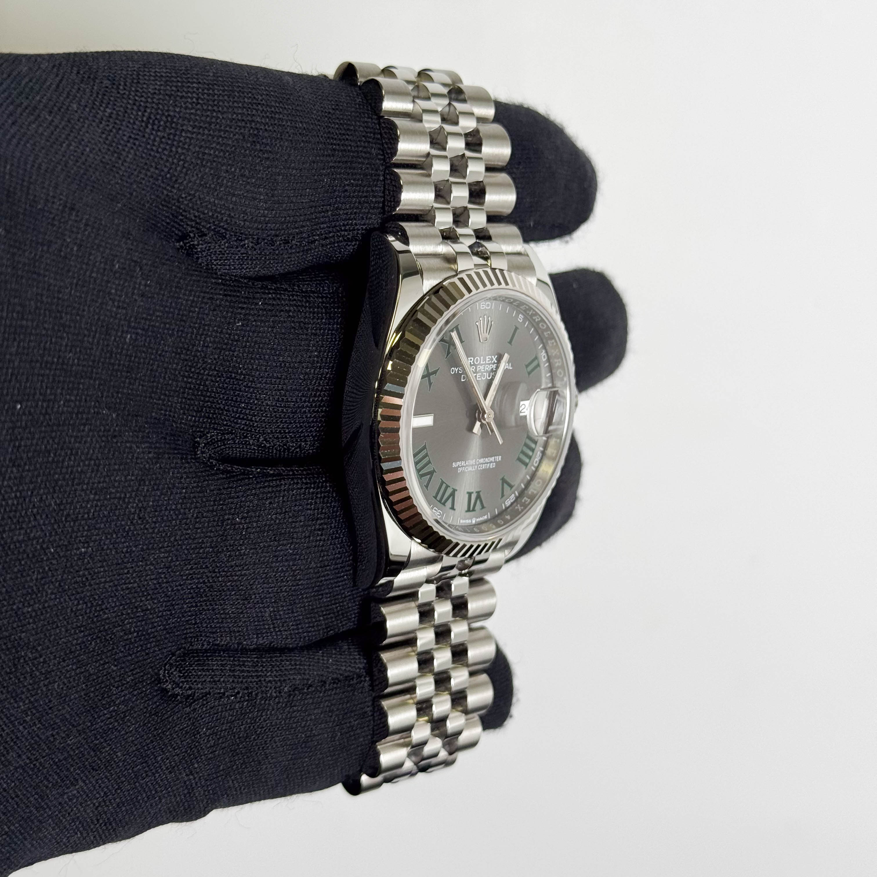 Rolex Datejust 36mm Wimbledon Dial Watch Ref# 126234