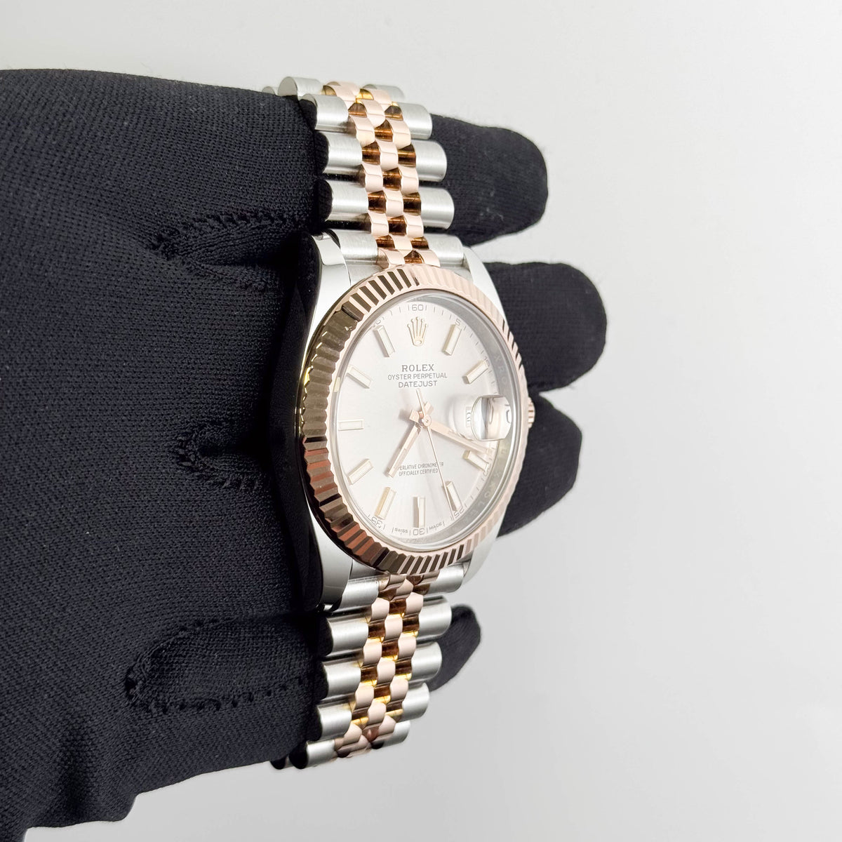 Rolex Datejust 41mm Sundust Dial Watch Ref# 126331