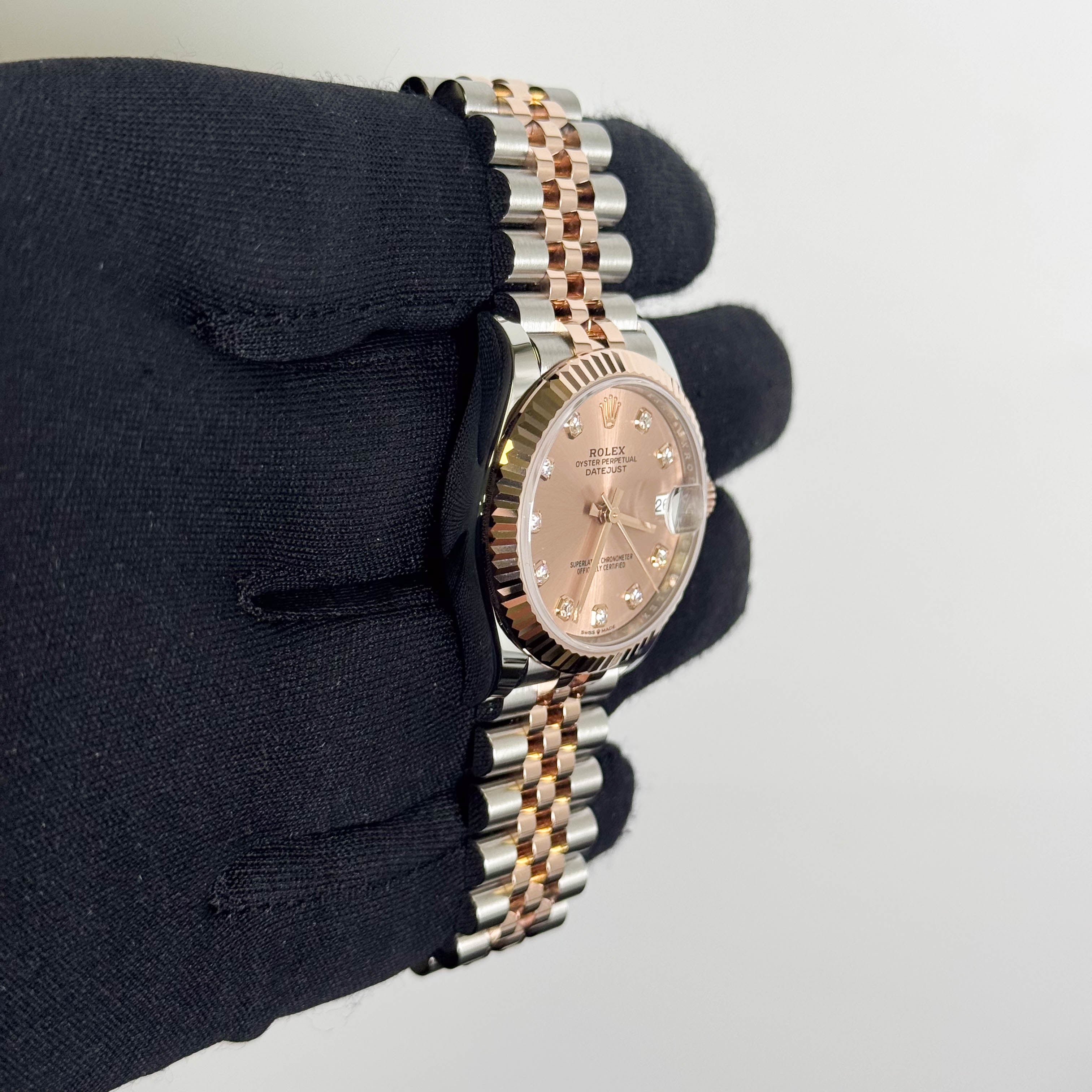 Rolex Datejust 31mm Everose Dial Watch Ref# 278271 - Happy Jewelers Fine Jewelry Lifetime Warranty