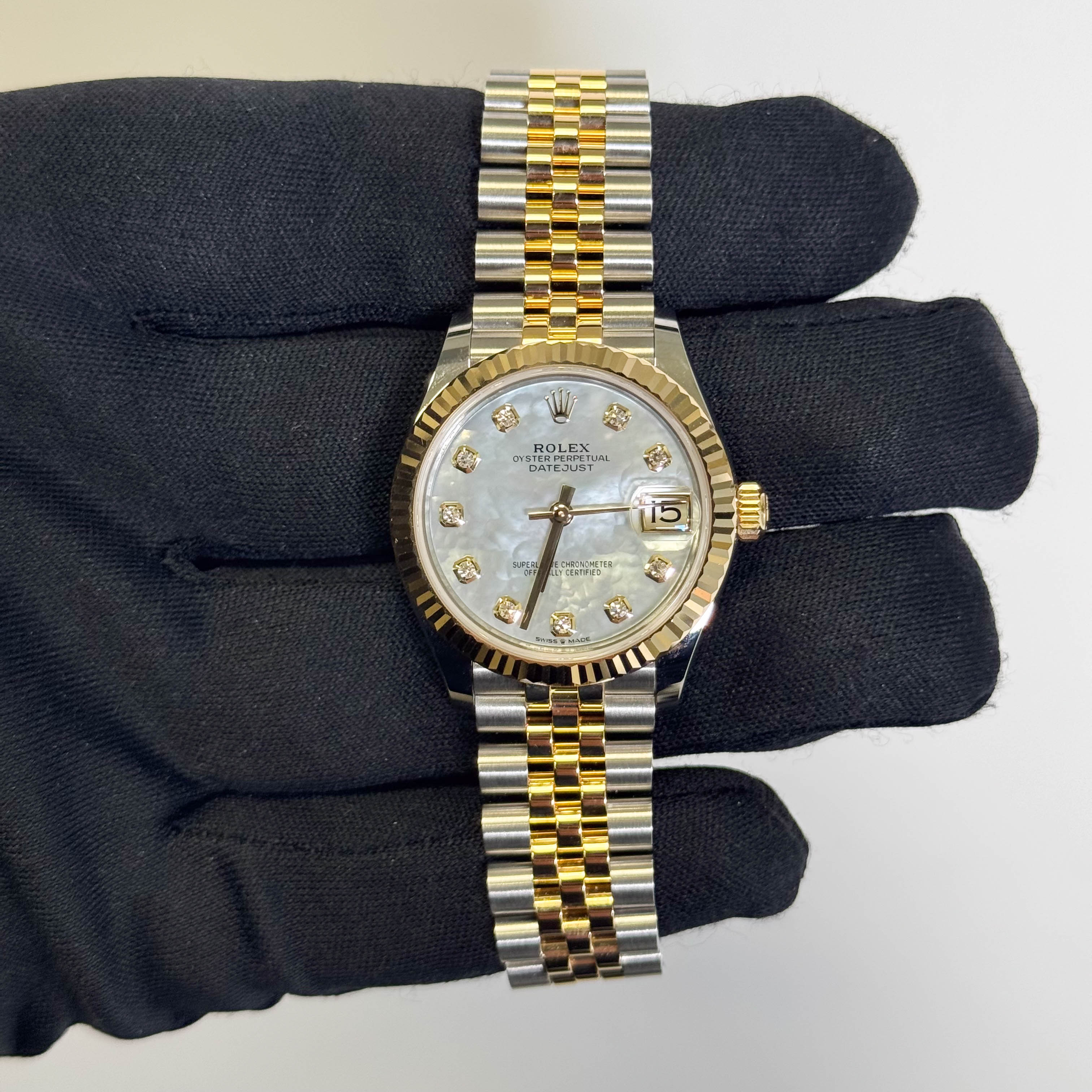 Rolex Datejust 31mm MOP Dial Watch Ref# 278273