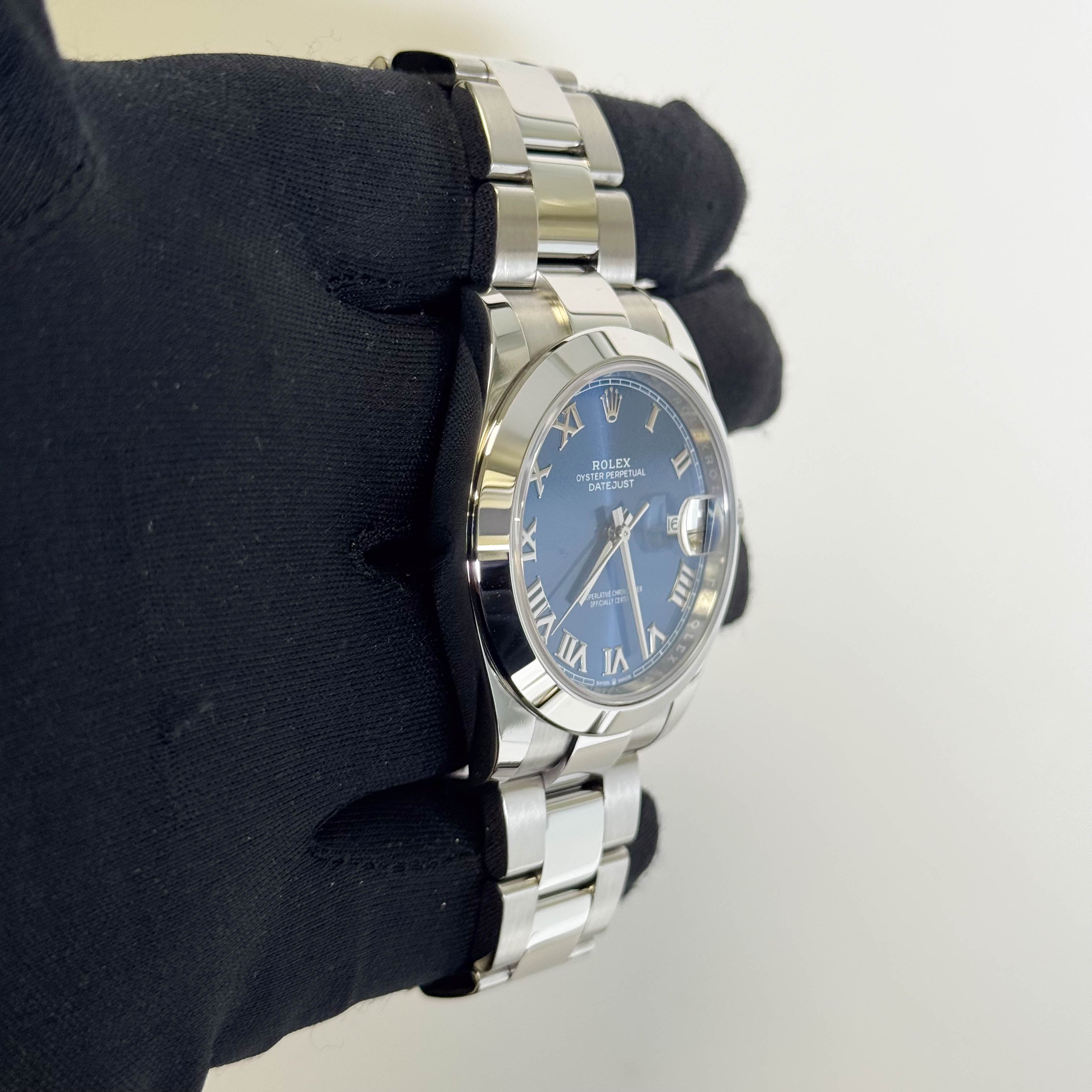 Rolex Datejust 41mm Blue Dial Watch Ref# 126300