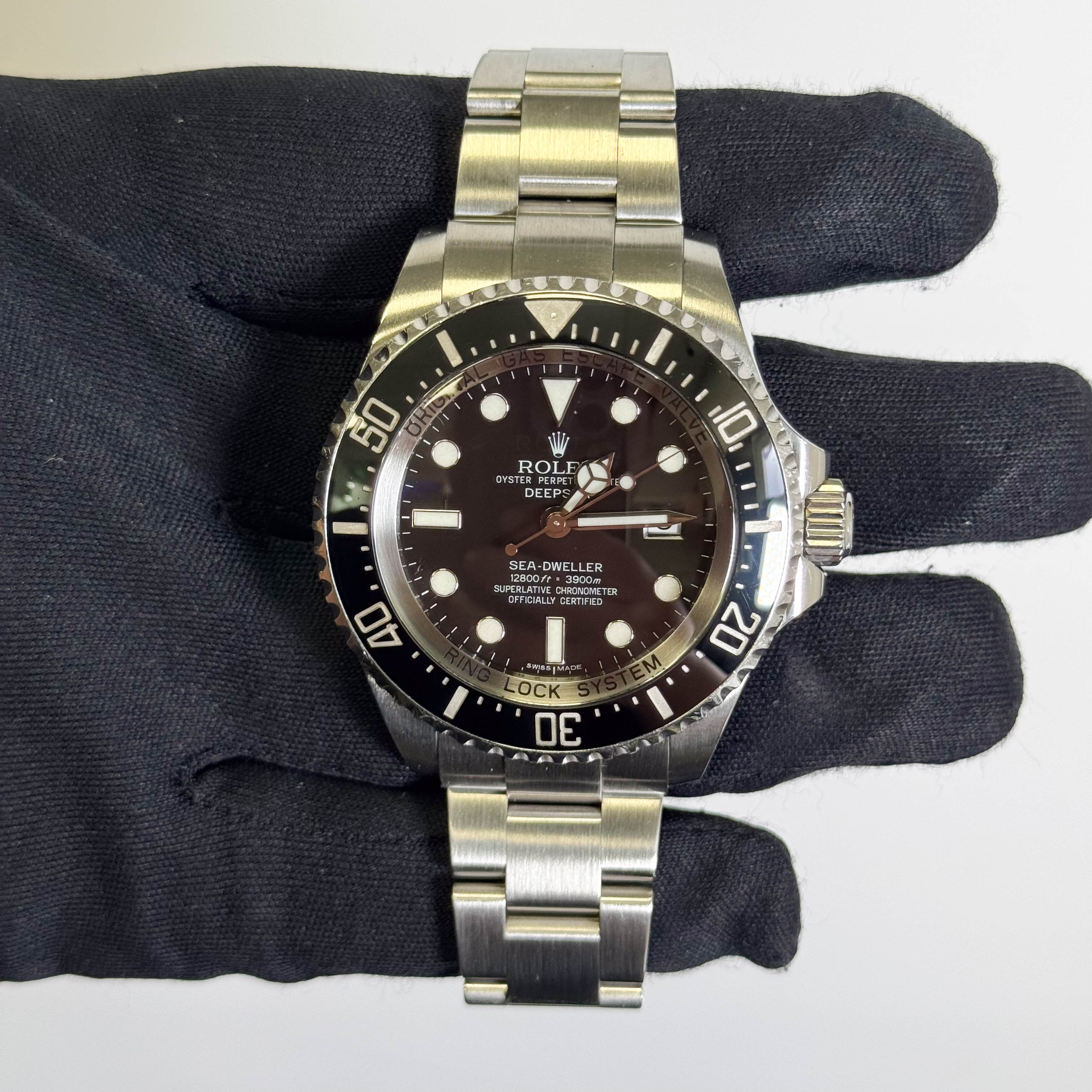 Rolex Sea-Dweller 44mm Black Dial Watch Ref# 136660 - Happy Jewelers Fine Jewelry Lifetime Warranty