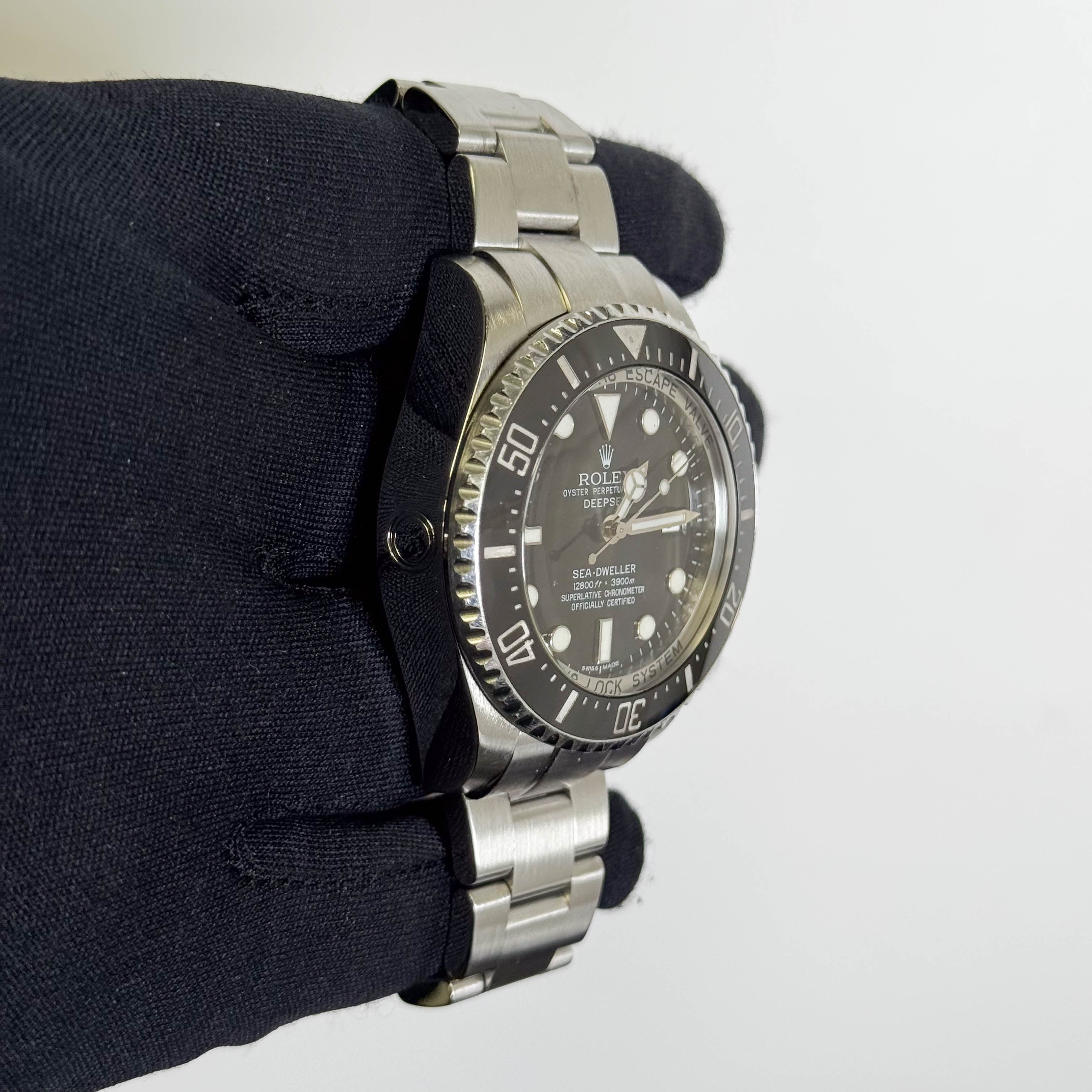 Rolex Sea-Dweller 44mm Black Dial Watch Ref# 136660 - Happy Jewelers Fine Jewelry Lifetime Warranty