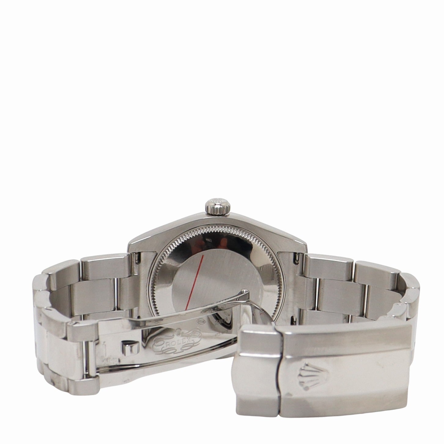 Rolex Datejust Stainless Steel 31mm Black Stick Dial Watch Reference #: 178240 - Happy Jewelers Fine Jewelry Lifetime Warranty